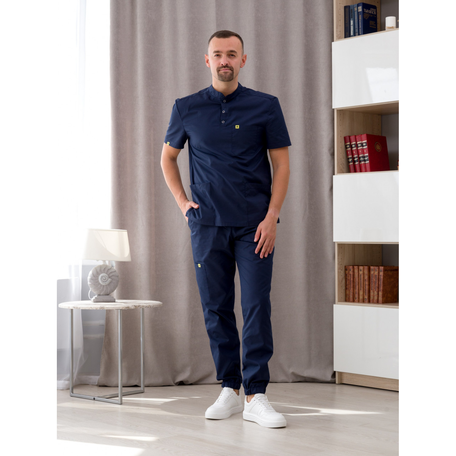 Костюм медицинский муж. М-149-63 ткань Вискоза/Стрейч