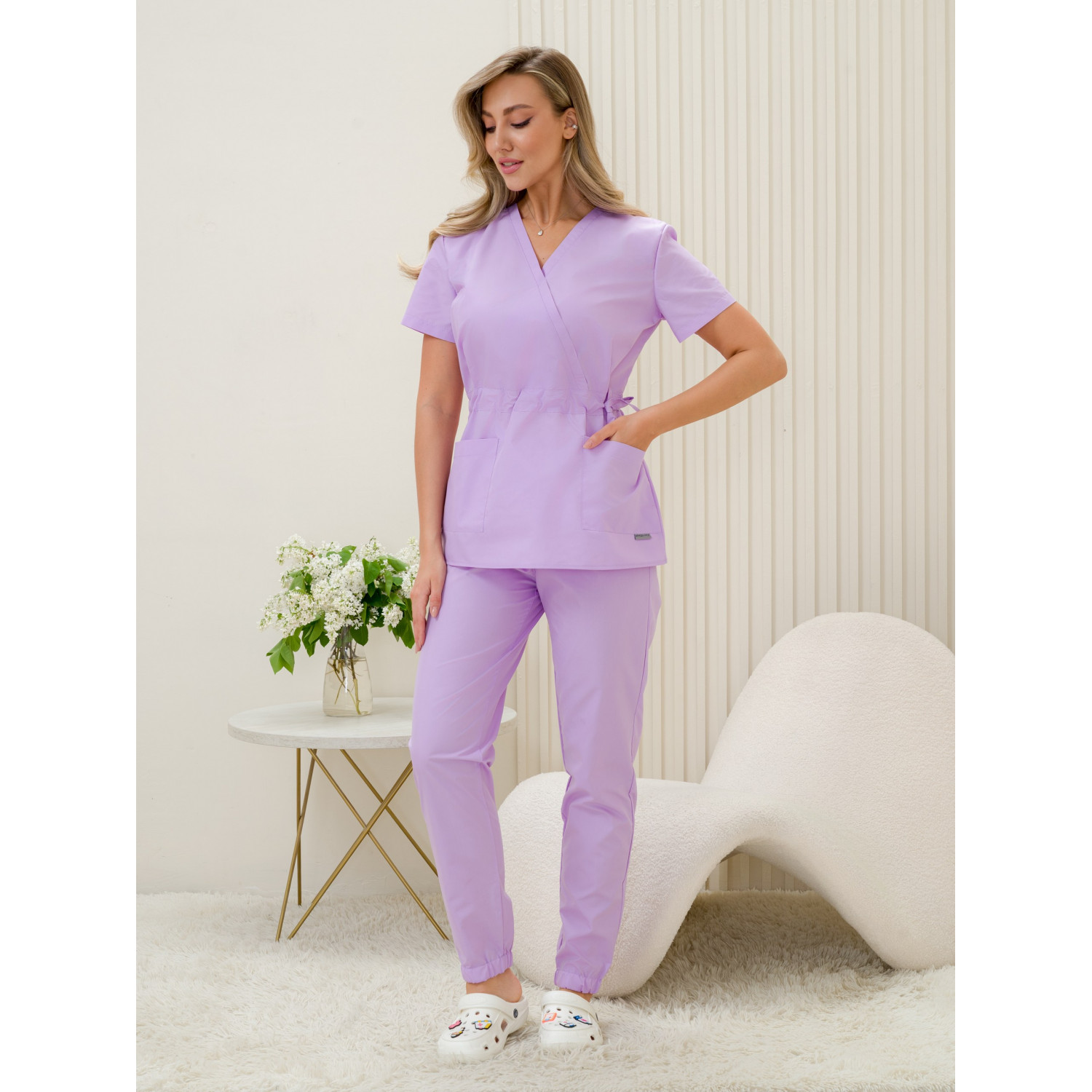 Костюм медицинский жен. М-112-77 ткань Тиси