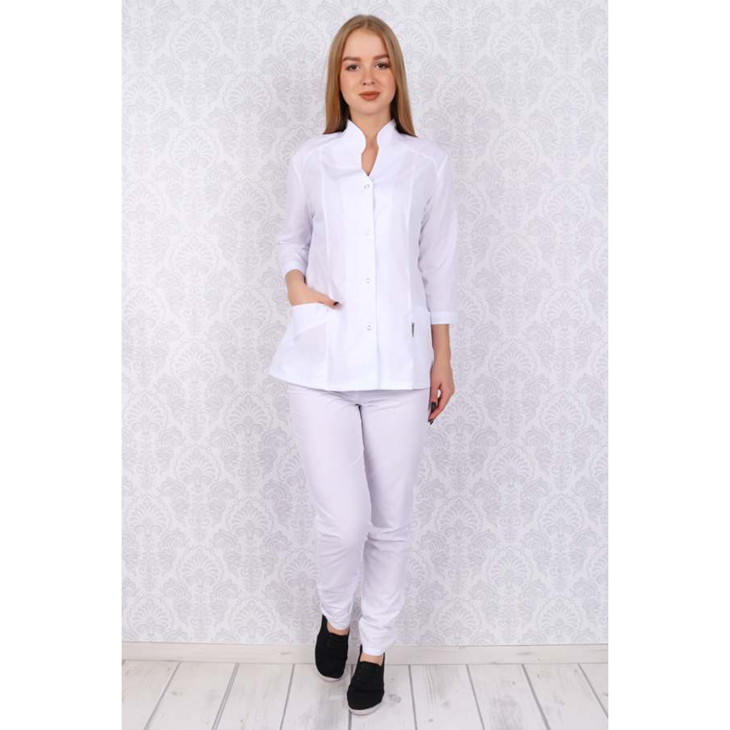 Костюм медицинский жен. М-123 ткань Тиси