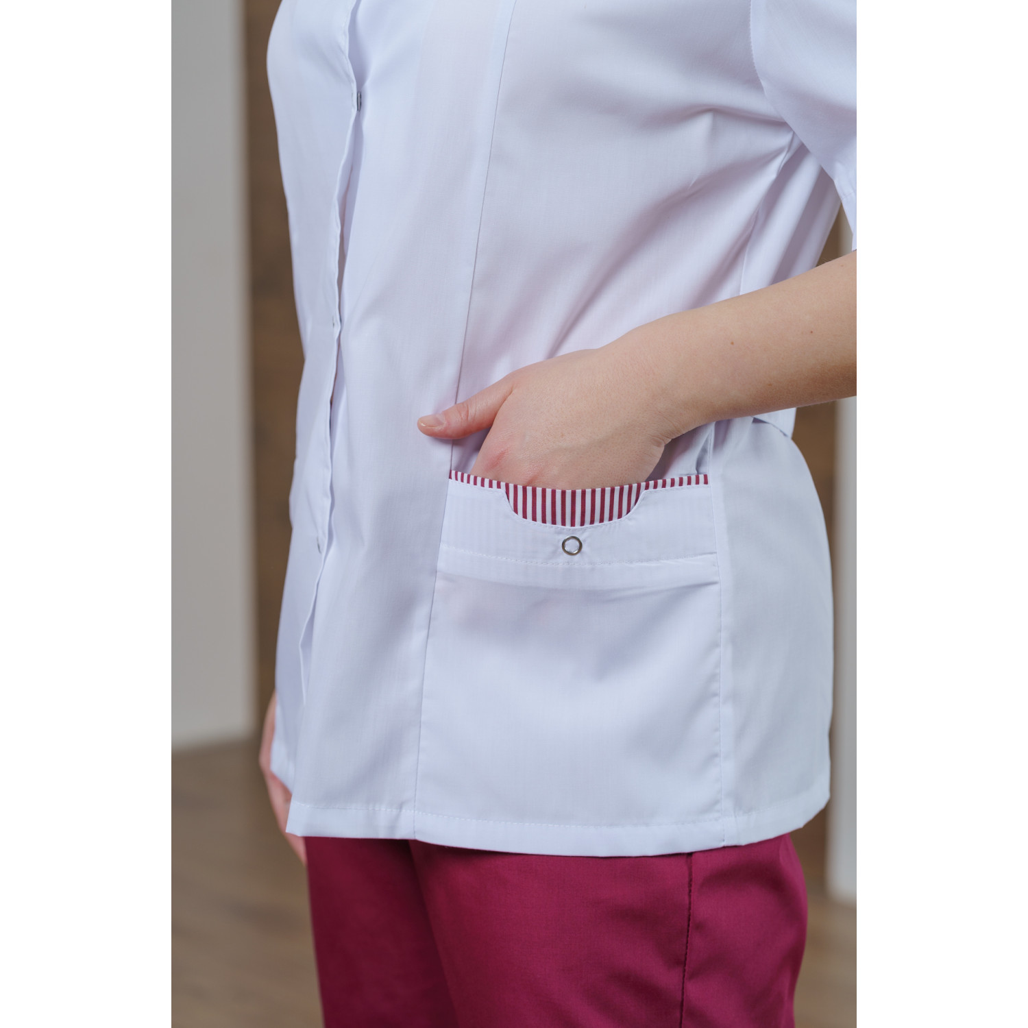 Костюм медицинский жен. М-140-0/14 ткань Тиси