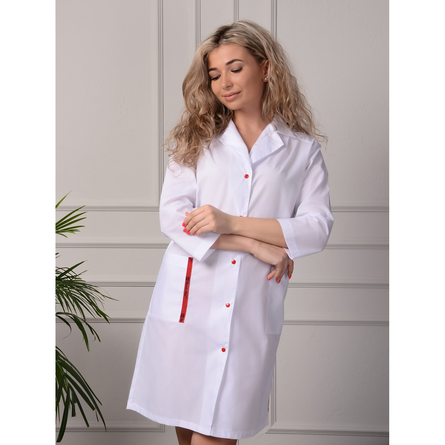 Халат медицинский жен. М-046 ткань Тиси