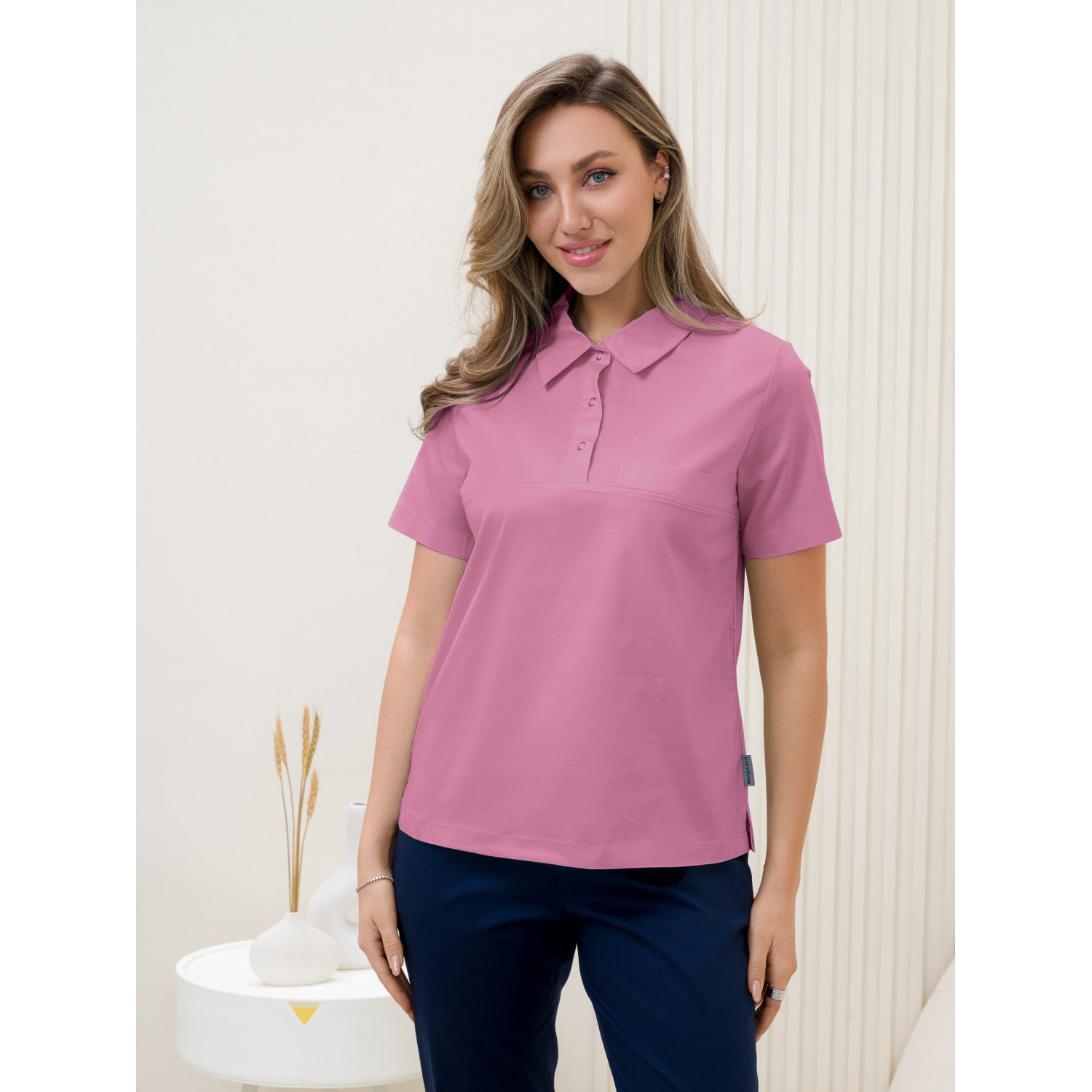 Поло медицинское женское М-283-75