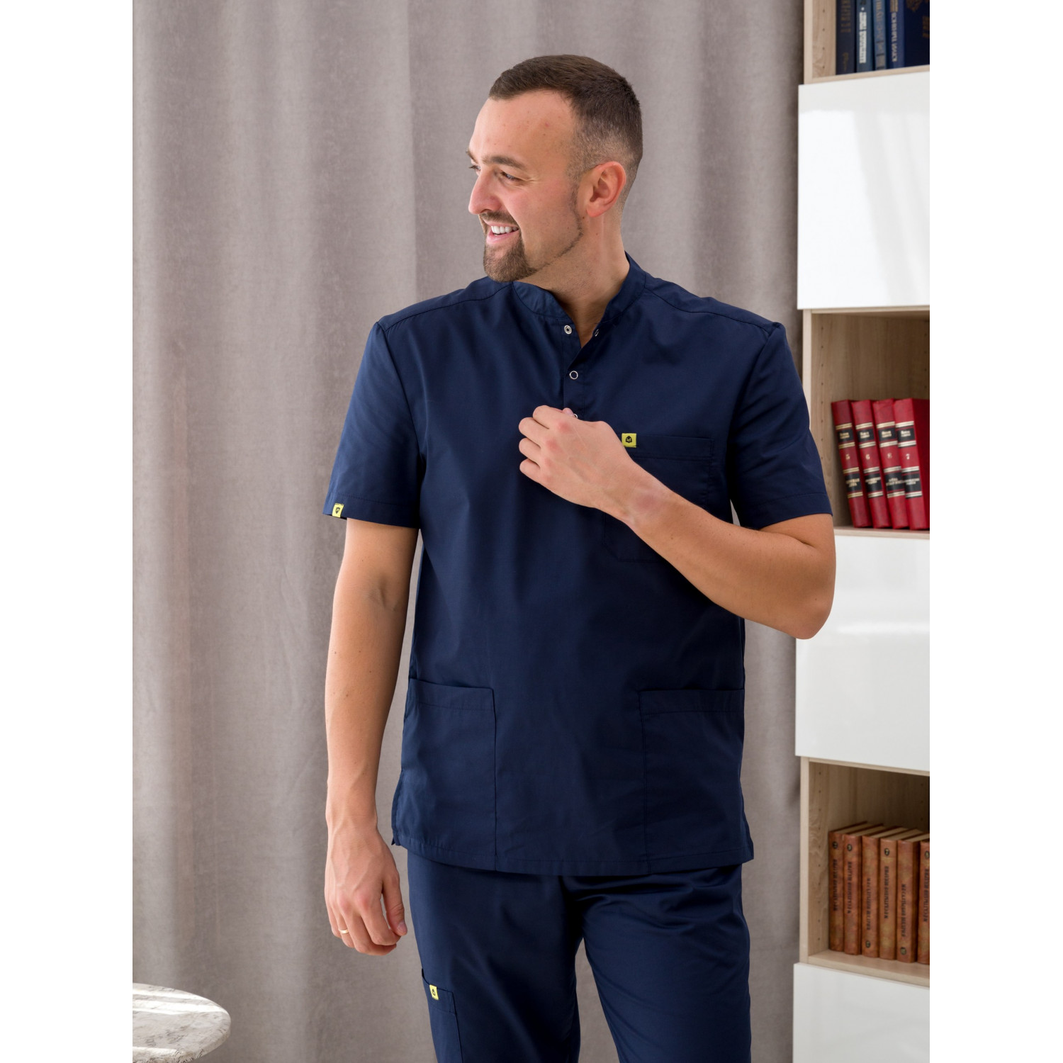 Костюм медицинский муж. М-149-63 ткань Вискоза/Стрейч