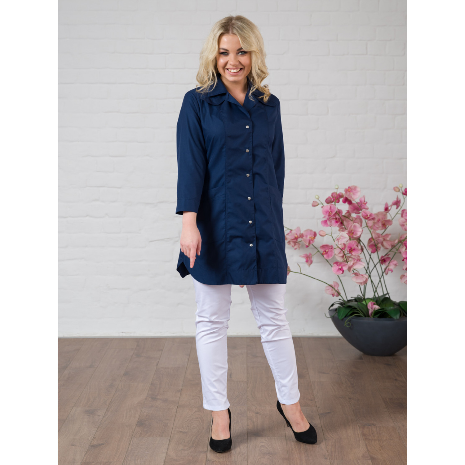 Рубашка М-284-63 ткань Тиси