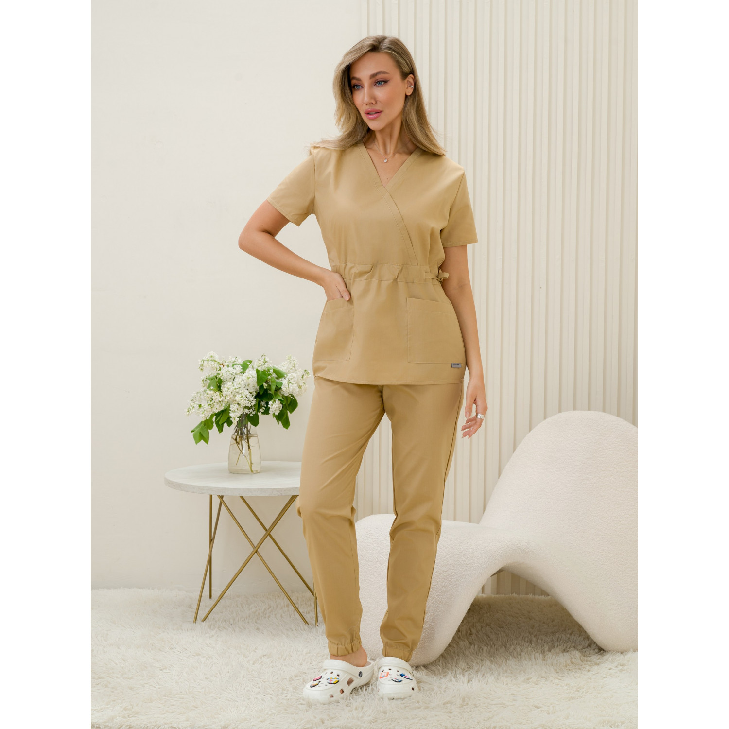 Костюм медицинский жен. М-112-19 ткань Тиси