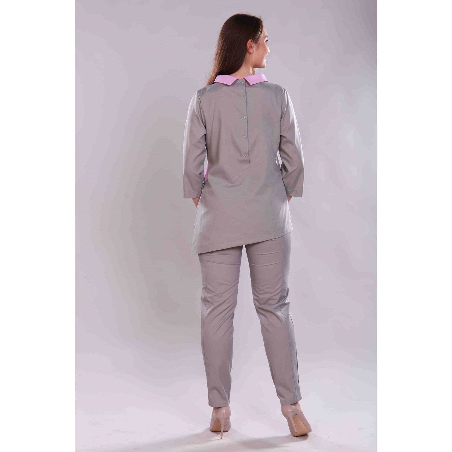 Рубашка мед. жен. М-261 ткань ТиСи