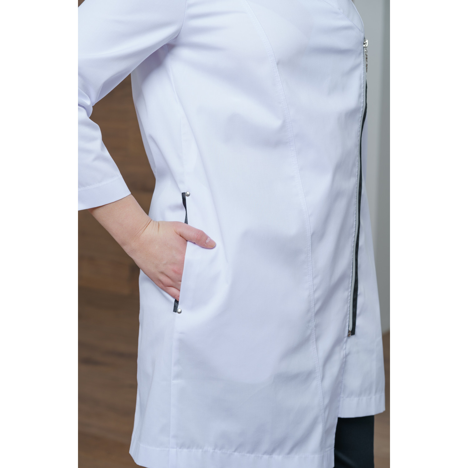 Халат медицинский жен. М-068 ткань Элит-145