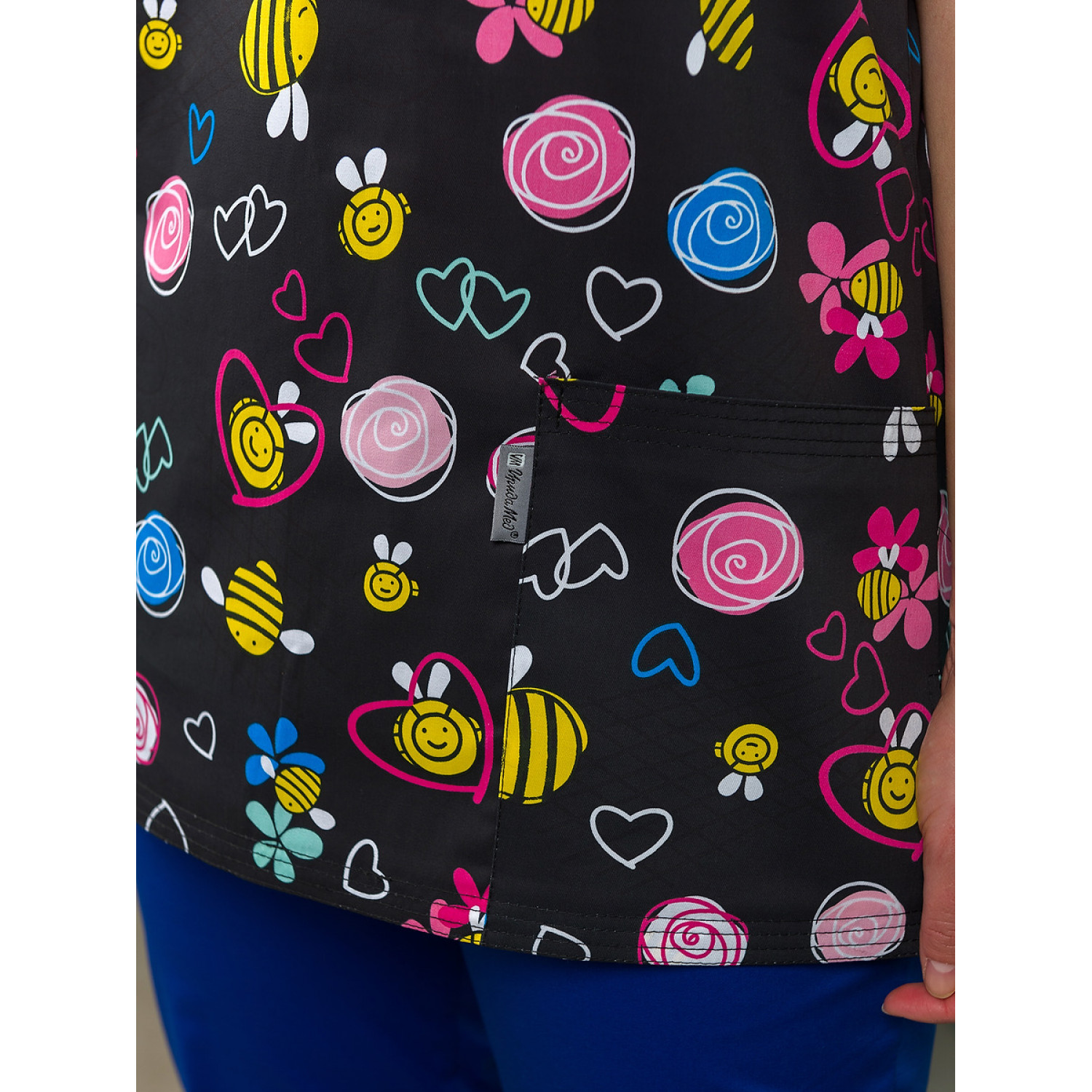 Рубашка М-281(ST12) ткань Элит-145/Стрейч-Принт