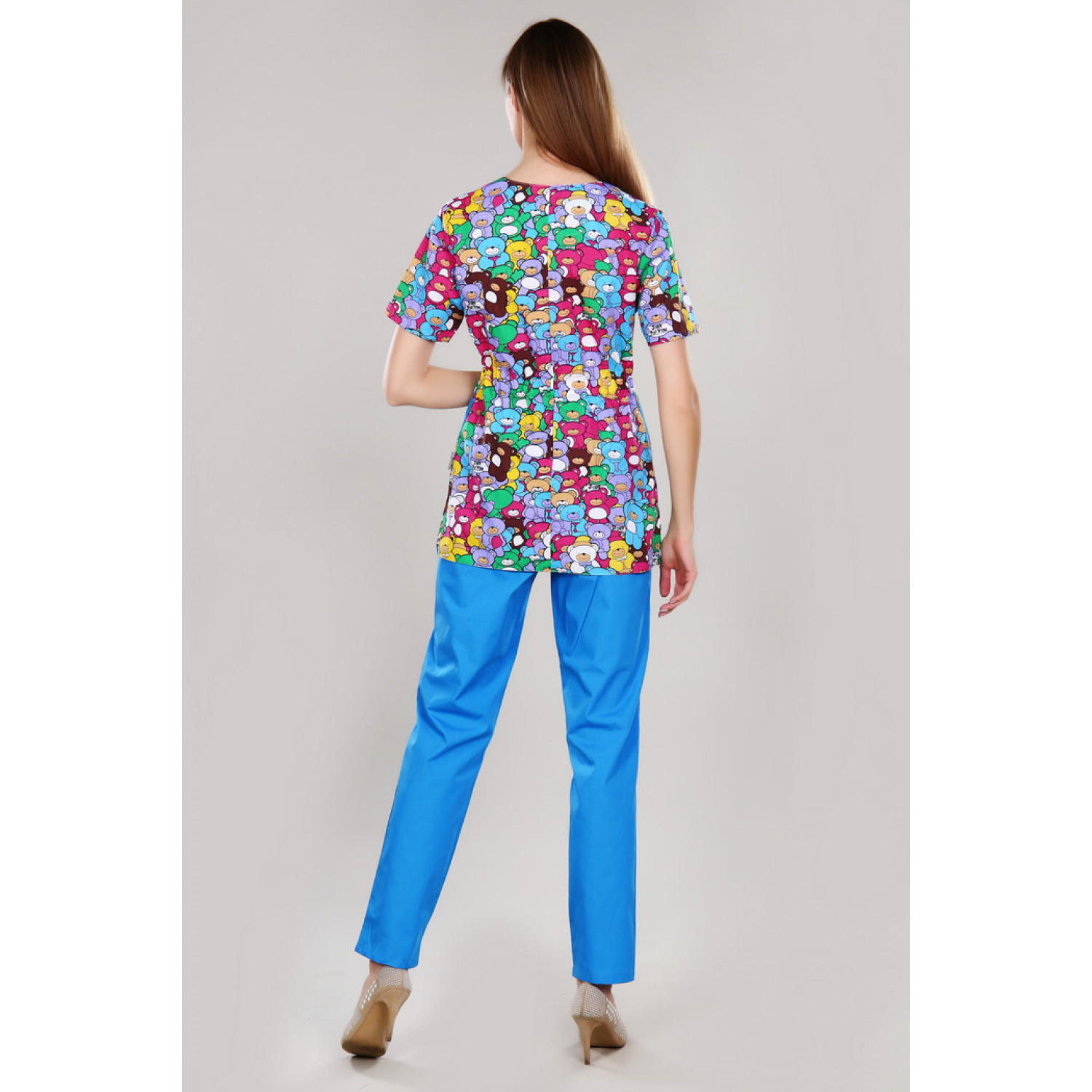 Костюм медицинский жен. М-111П ткань Тиси