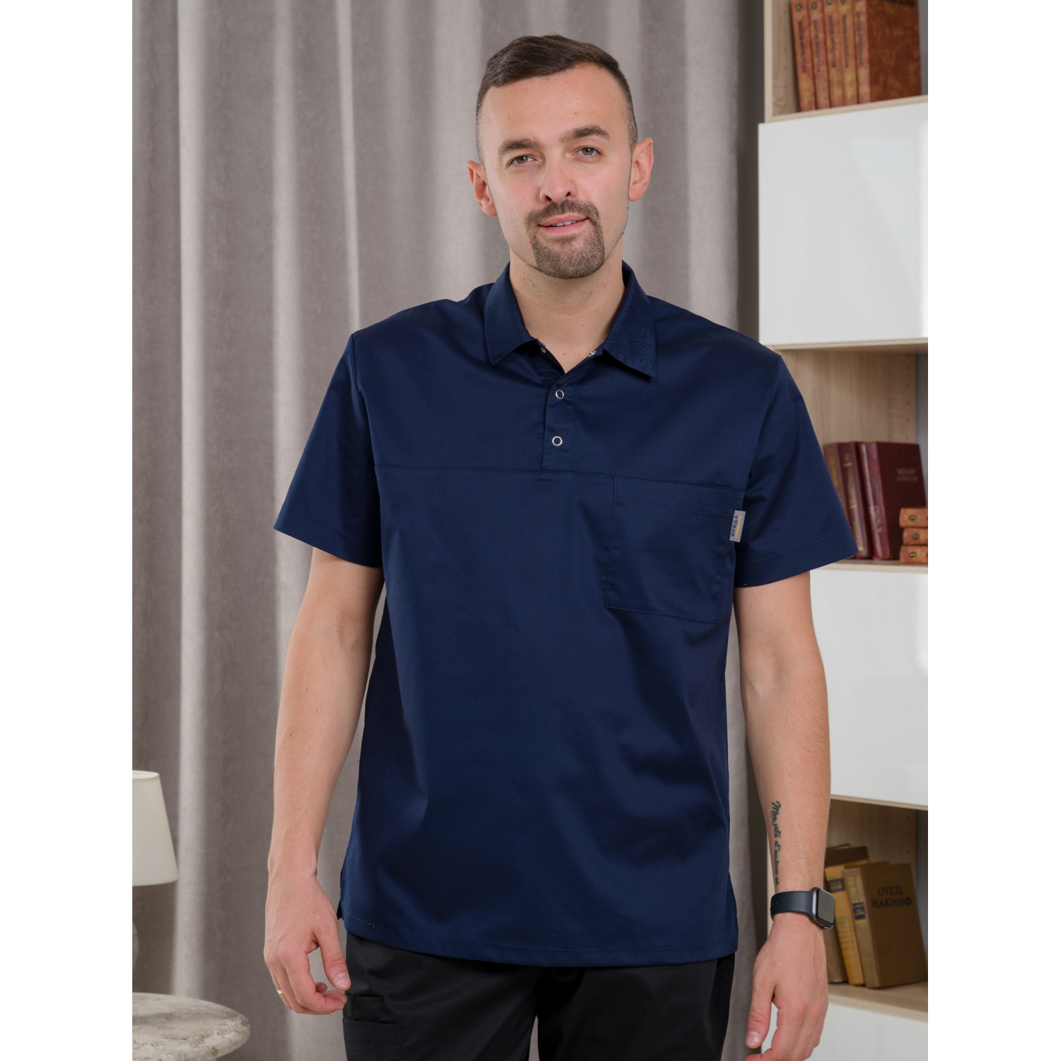 Поло медицинское мужское М-287-63