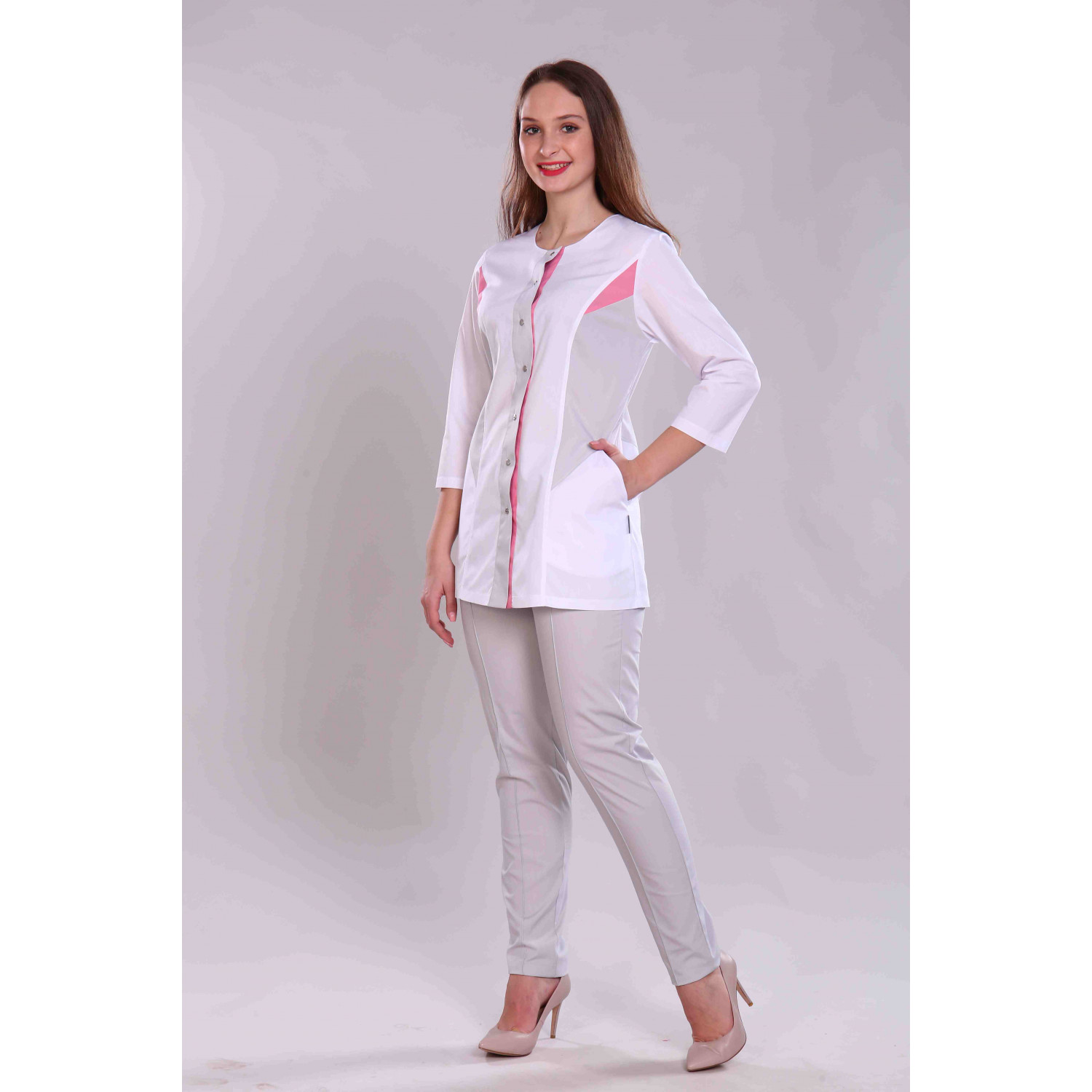 Костюм медицинский жен. М-129-34/63 ткань Тиси