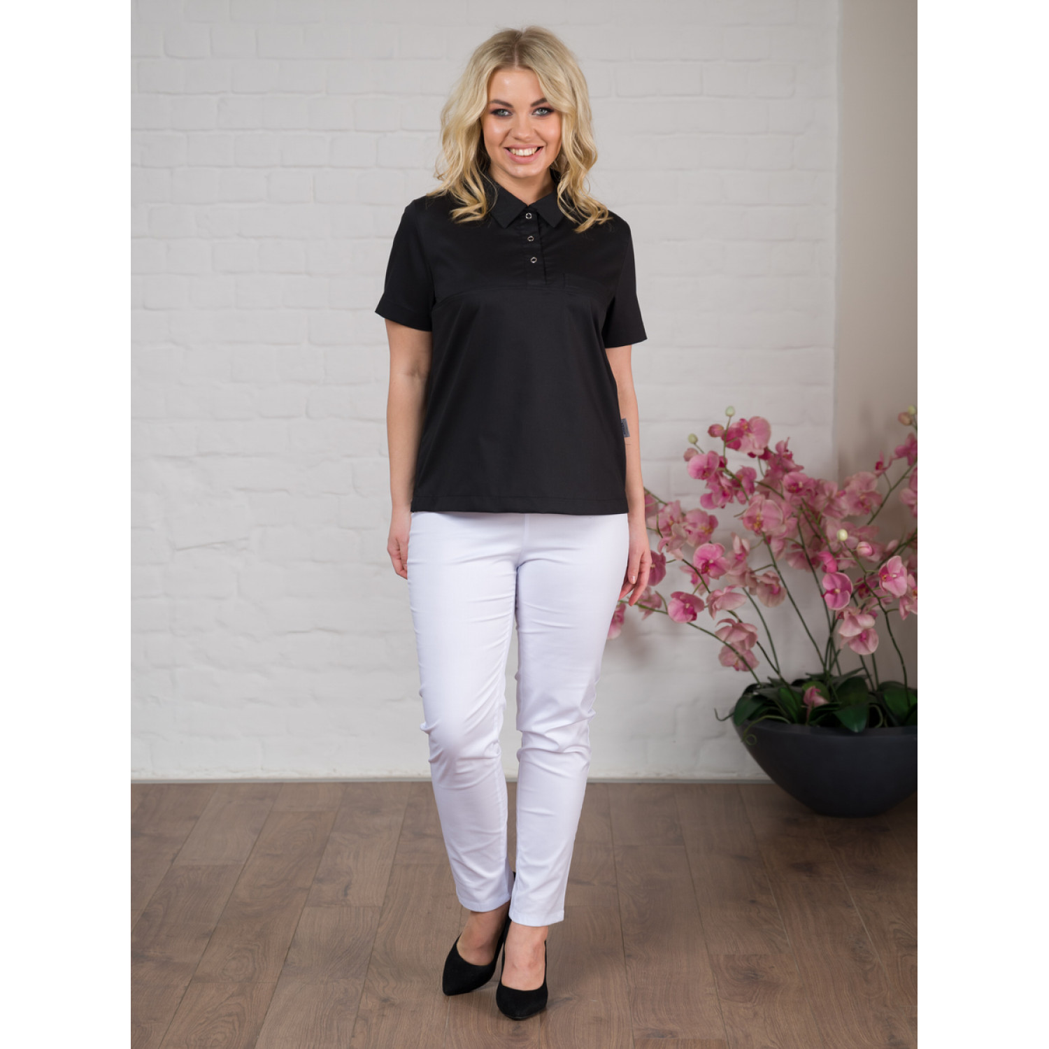 Поло медицинское женское М-283-124