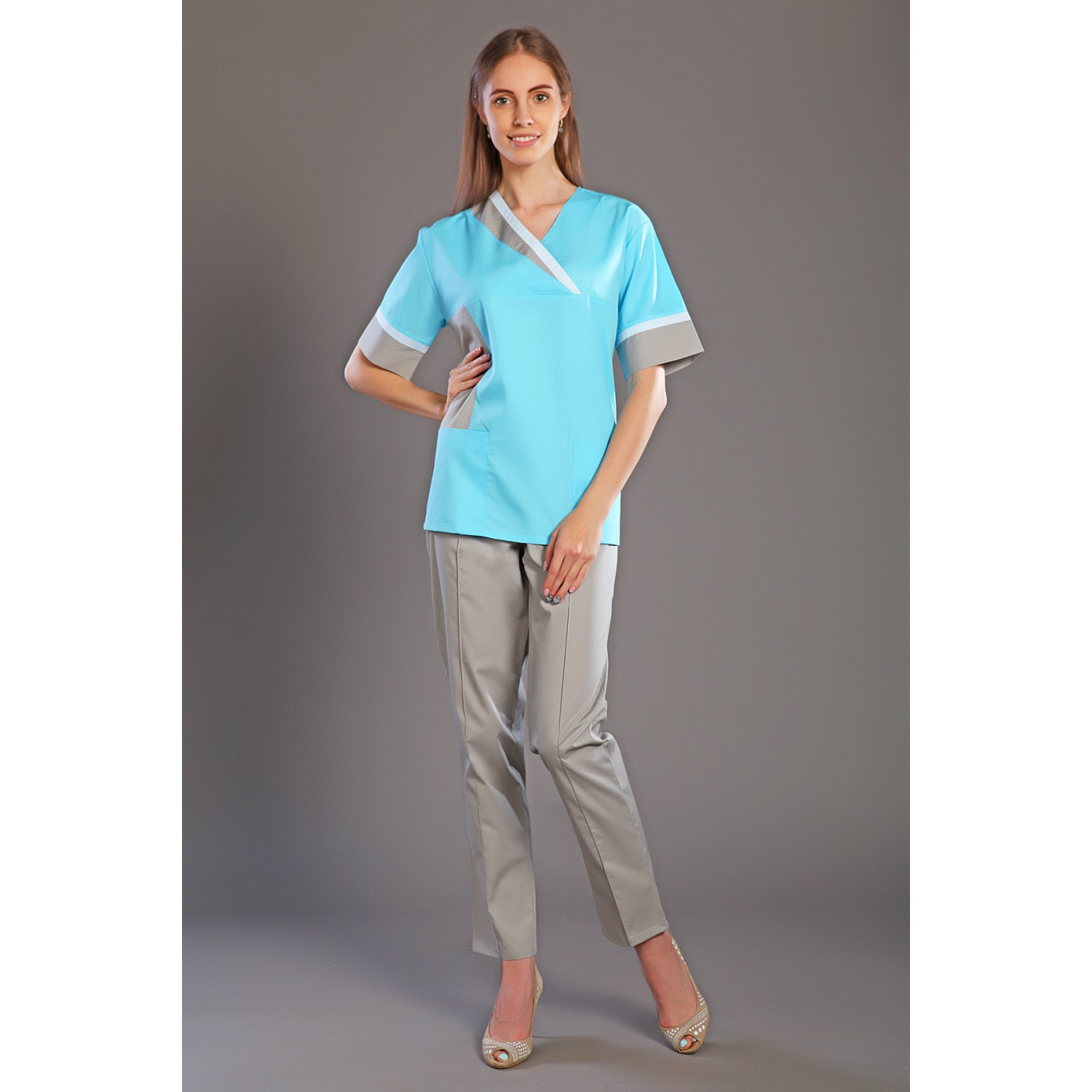 Костюм медицинский жен. М-165 ткань Тиси