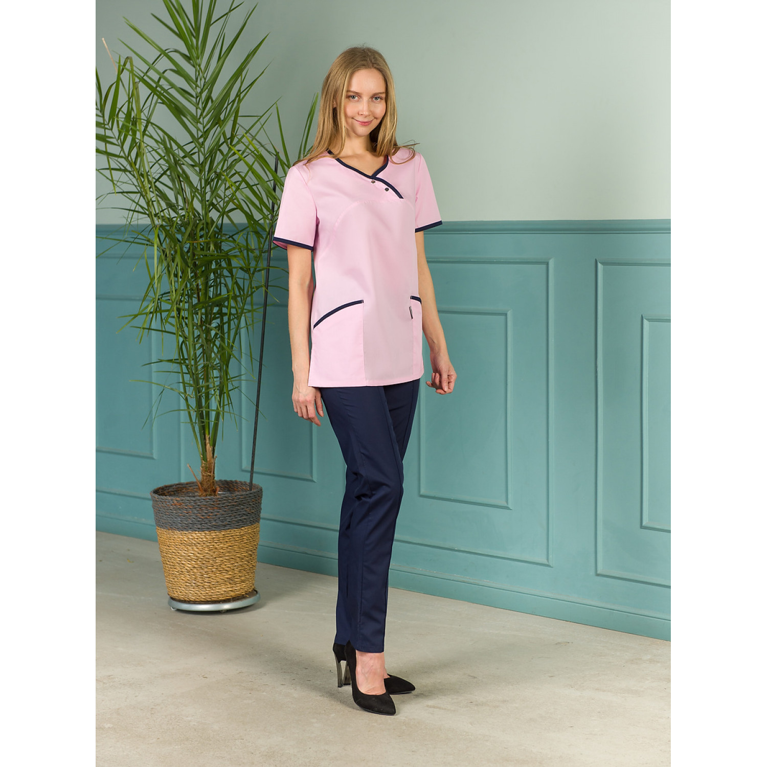 Костюм медицинский жен. М-180А ткань Тиси