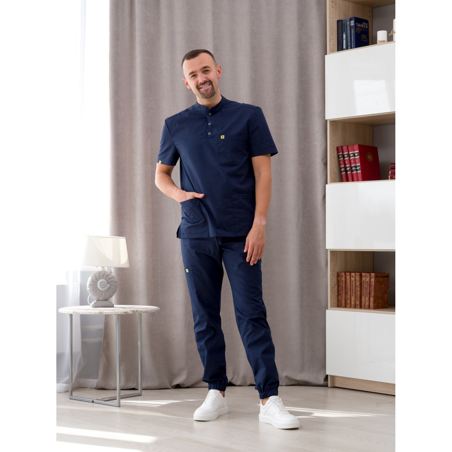 Костюм медицинский муж. М-149-63 ткань Вискоза/Стрейч