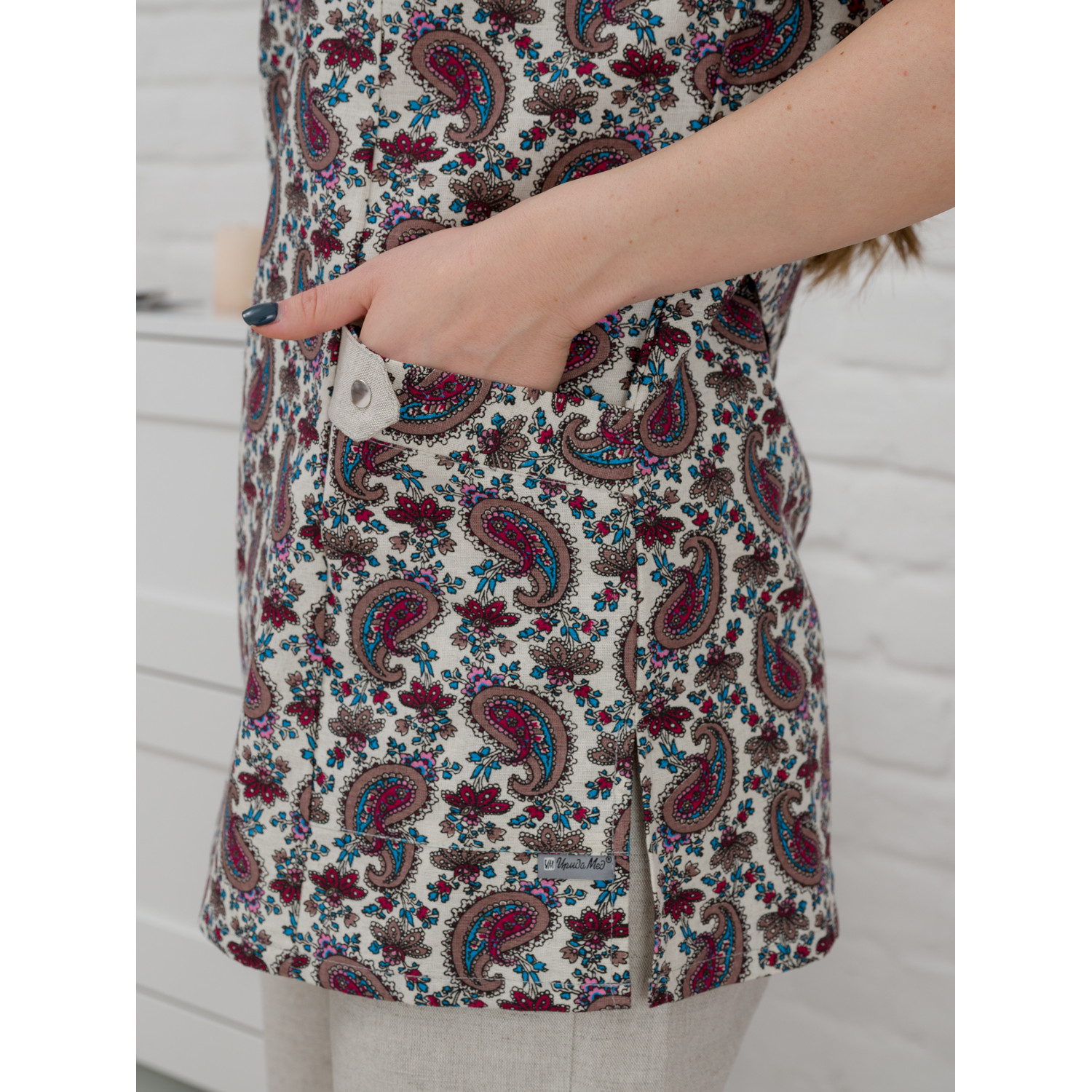 Костюм медицинский жен. М-160 ткань п/Лен