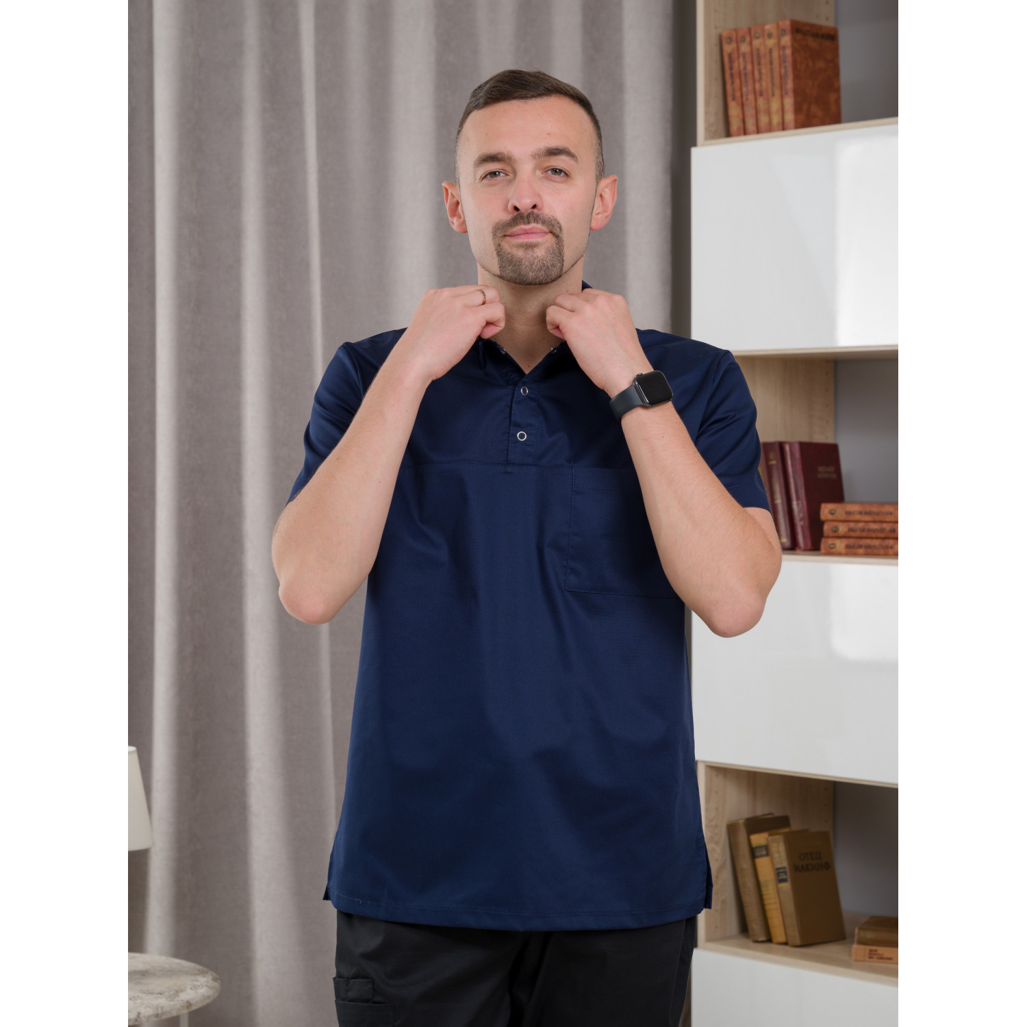 Поло медицинское мужское М-287-63