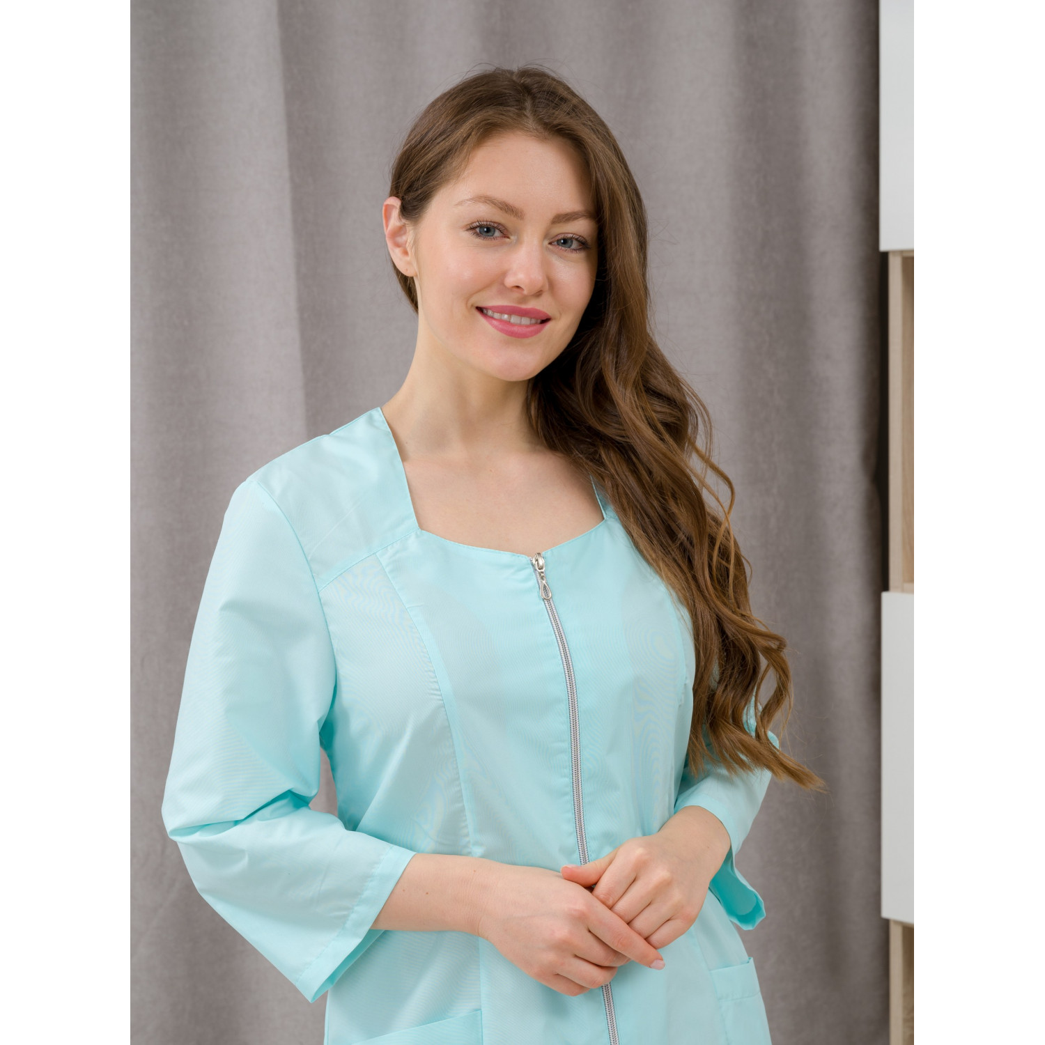 Халат медицинский жен. М-09А-2 ткань Тиси