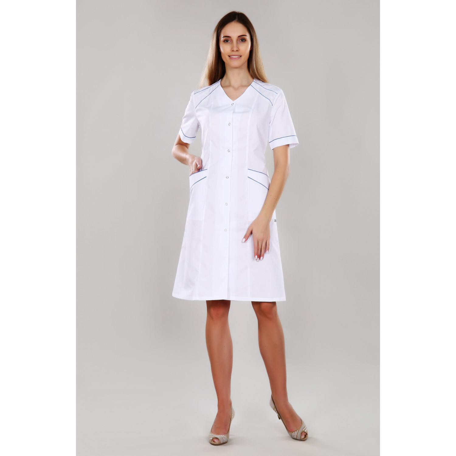 Халат медицинский жен. М-022 ткань Тиси