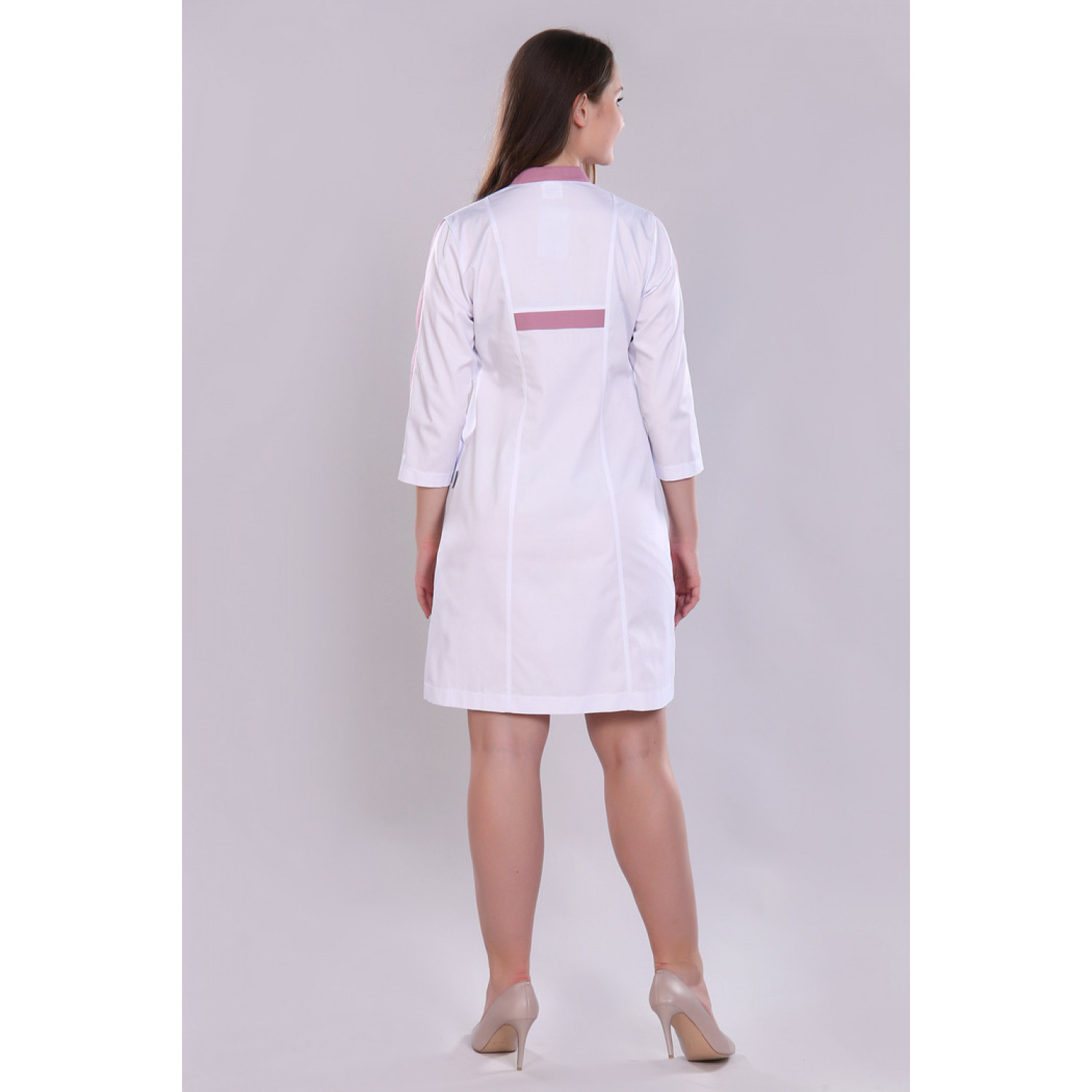 Халат медицинский жен. М-066(75) ткань Элит-145