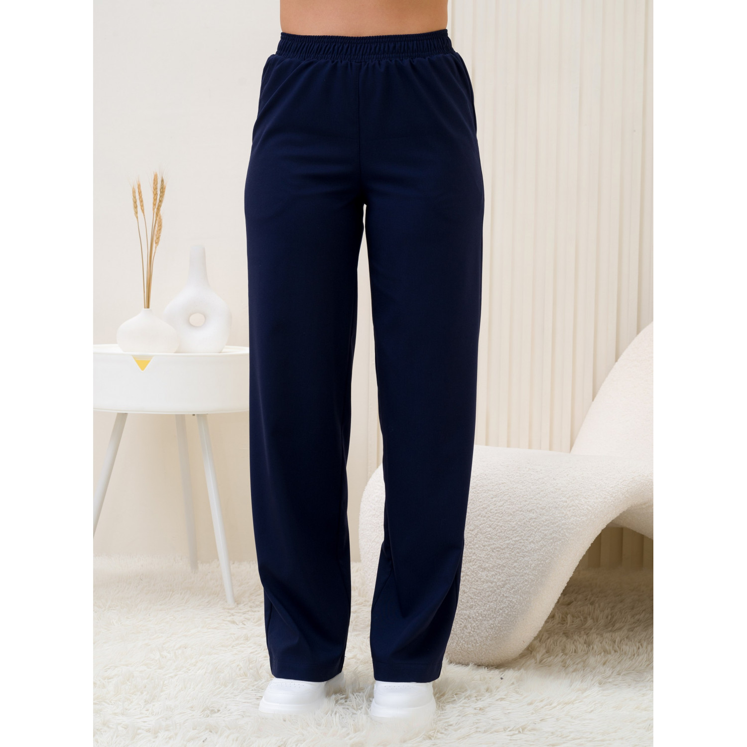 Брюки медицинские жен. М-320-63 ткань Вискоза/Стрейч