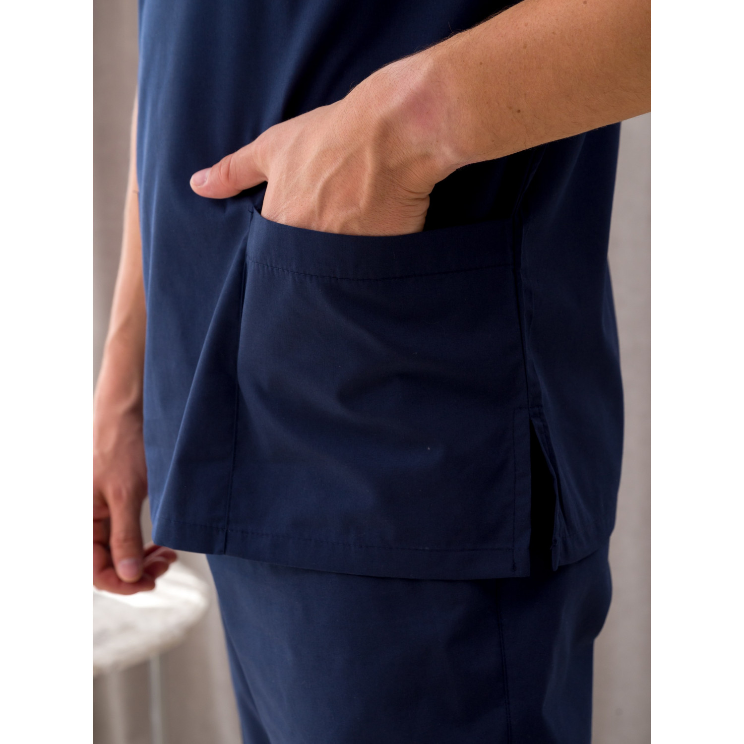 Костюм медицинский муж. М-149-63 ткань Вискоза/Стрейч