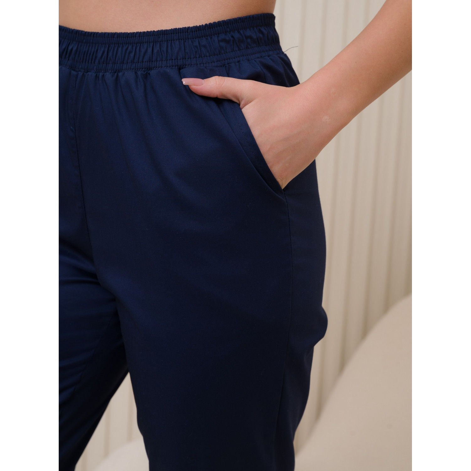 Брюки медицинские жен. М-319-63 ткань Элит-145/Стрейч