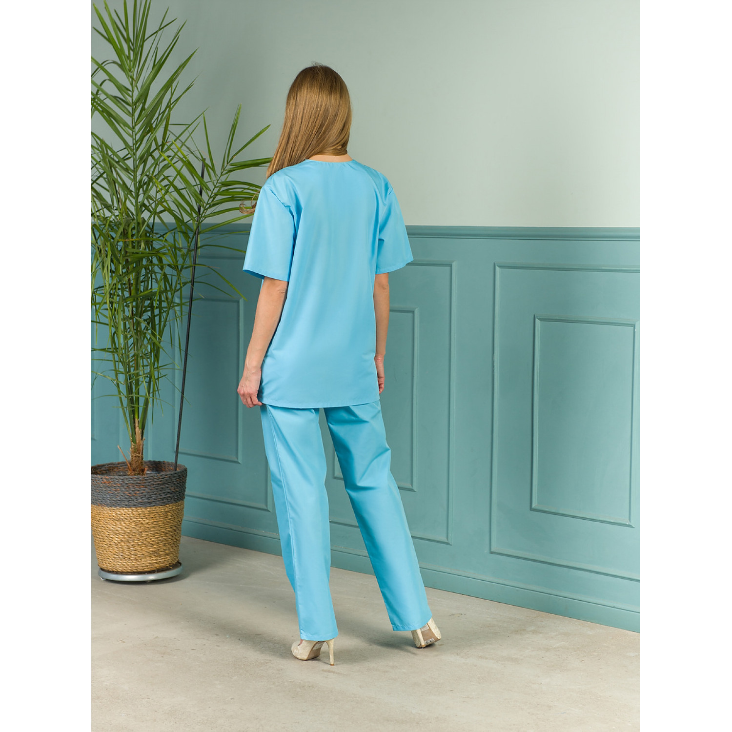 Костюм медицинский. хирург. М-150 ткань Тиси