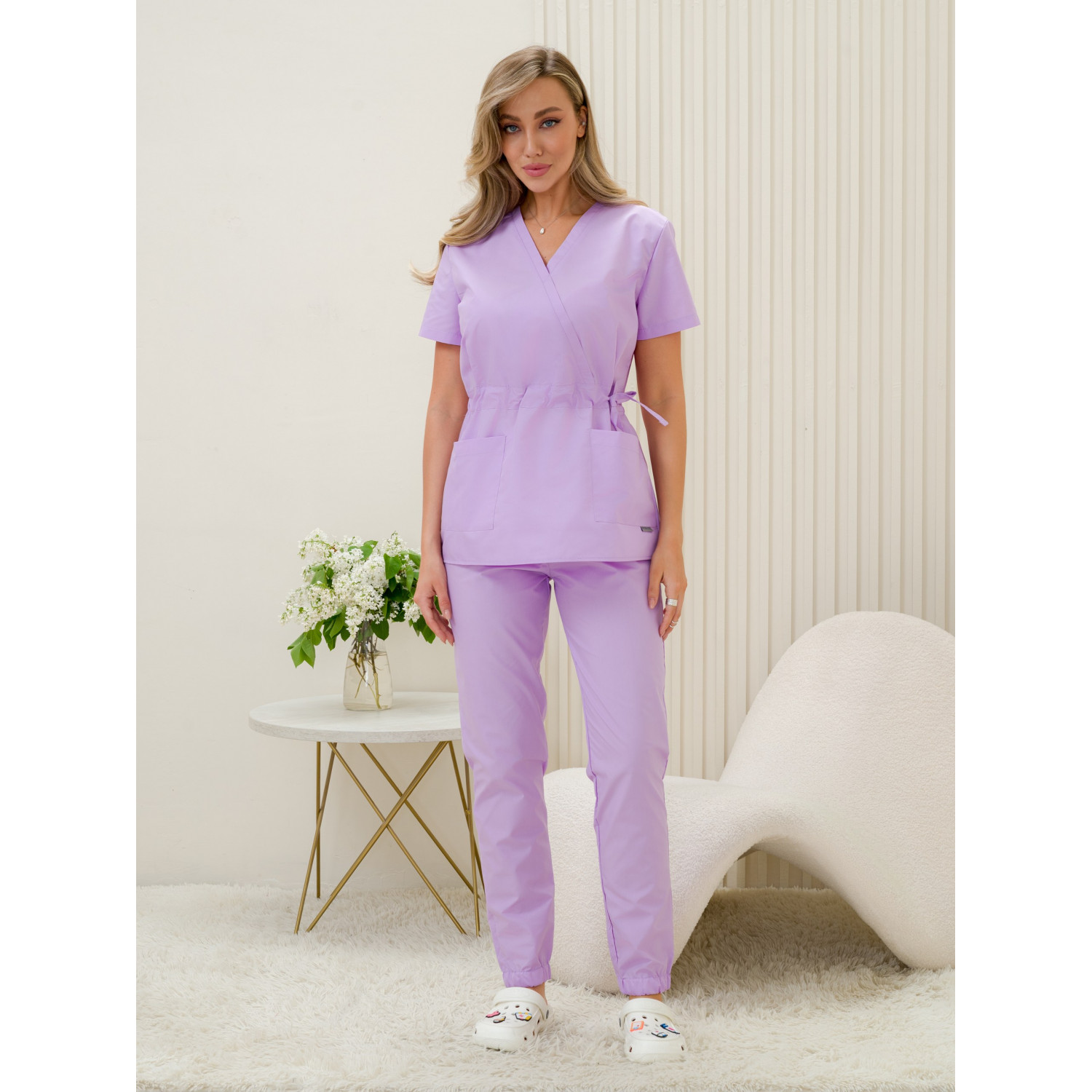 Костюм медицинский жен. М-112-77 ткань Тиси