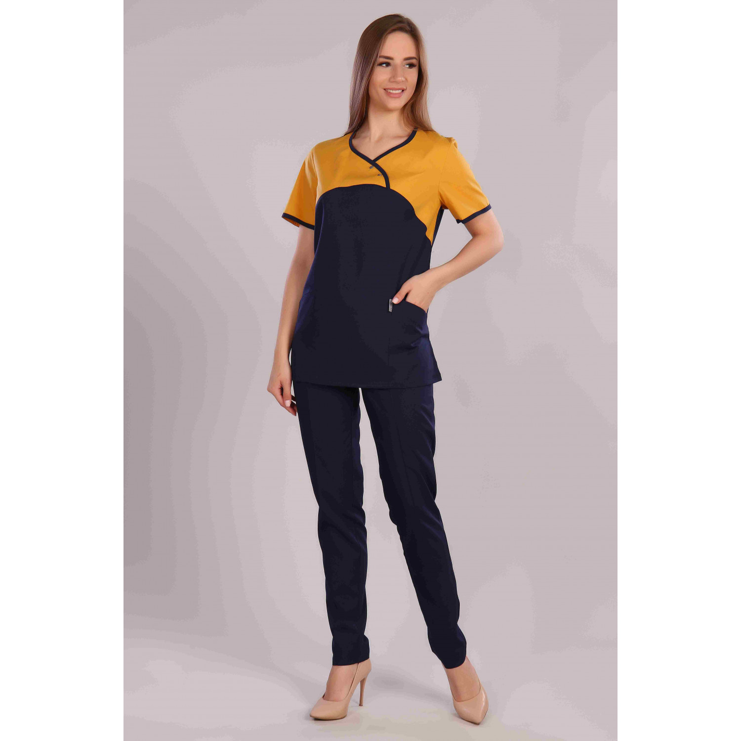 Костюм медицинский жен. М-180А ткань Тиси