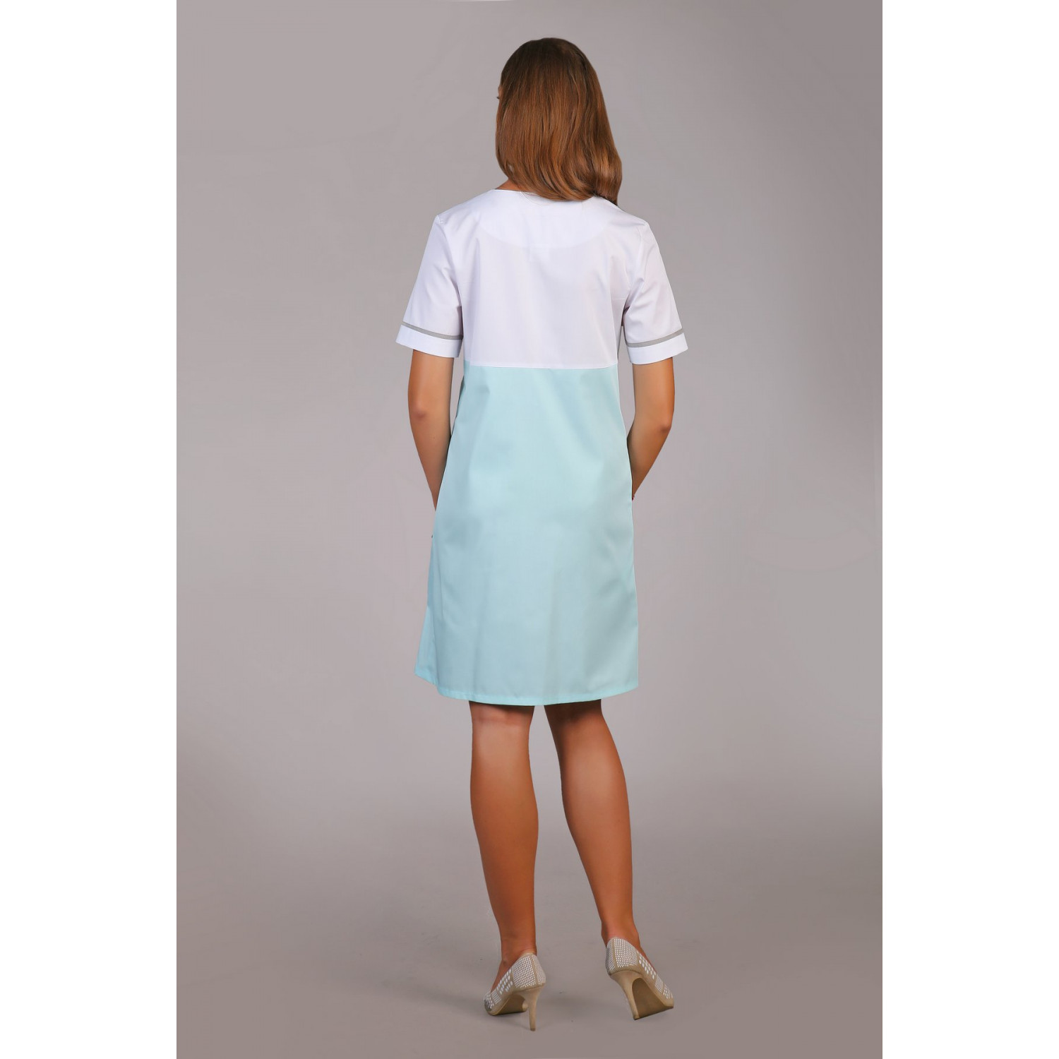 Халат медицинский жен. М-030 ткань Элит-145