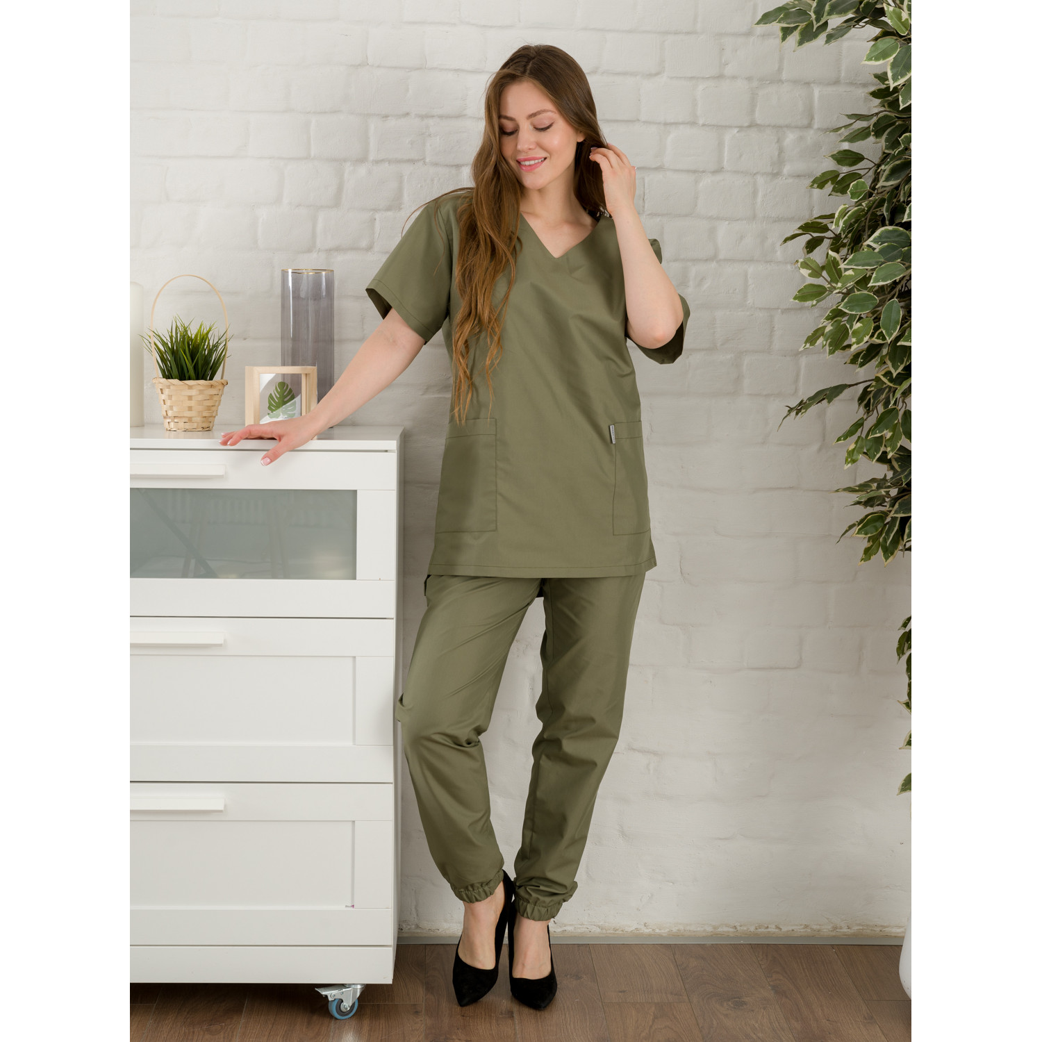 Костюм медицинский жен. М-109-0316 ткань Тиси