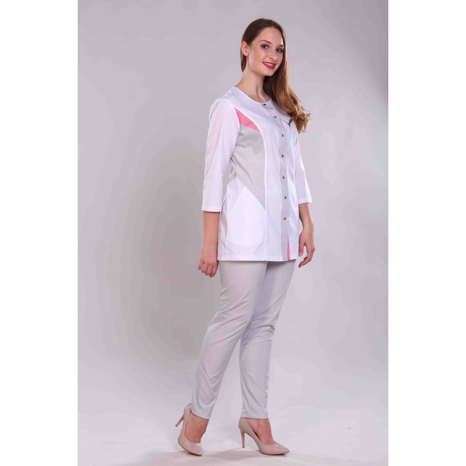 Костюм медицинский жен. М-129-34/63 ткань Тиси