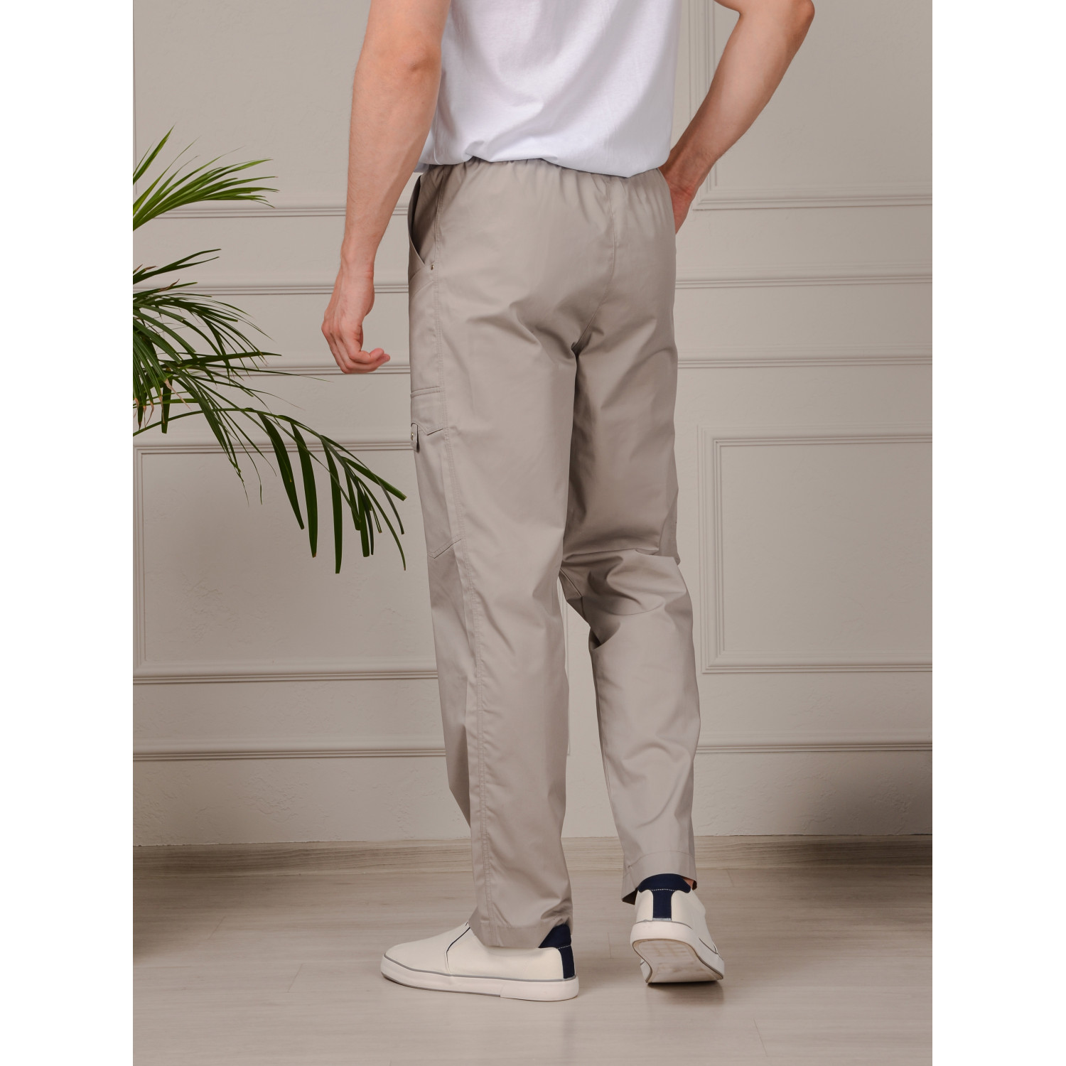 Брюки медицинские муж. М-750А ткань Элит-145