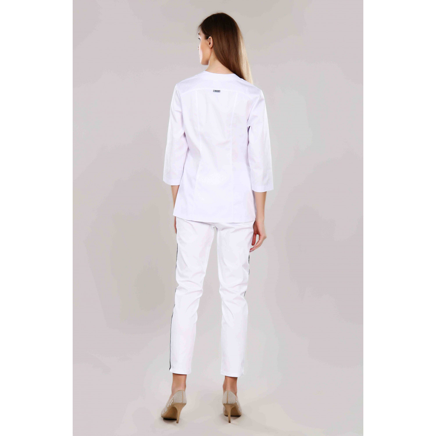 Рубашка мед. жен. М-262 ткань Элит-145