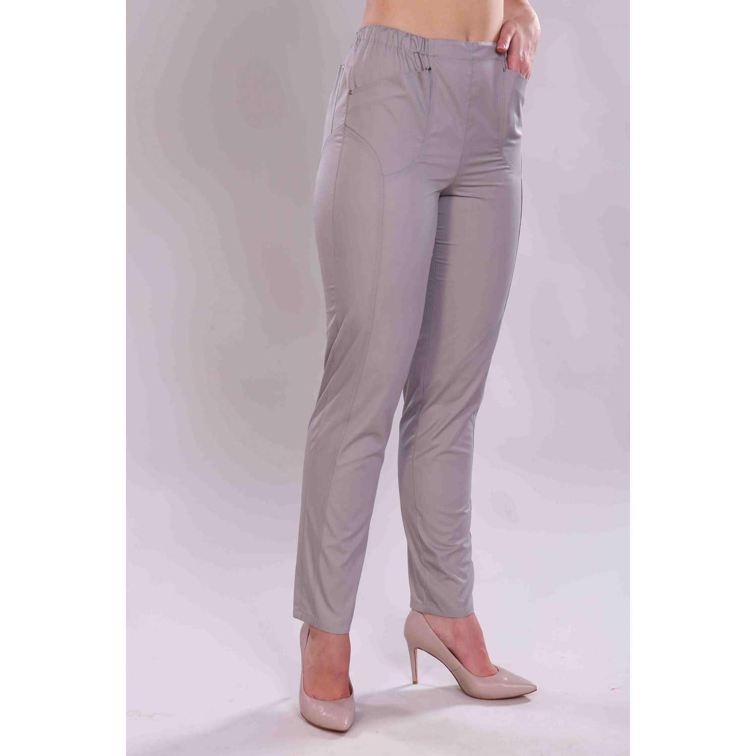 Брюки медицинские жен. Цветные М-302 ткань Элит-145