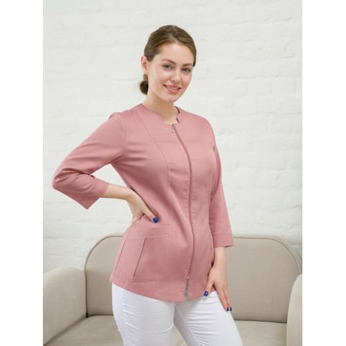 Рубашка мед. жен. М-262-75 ткань Прима Стрейч