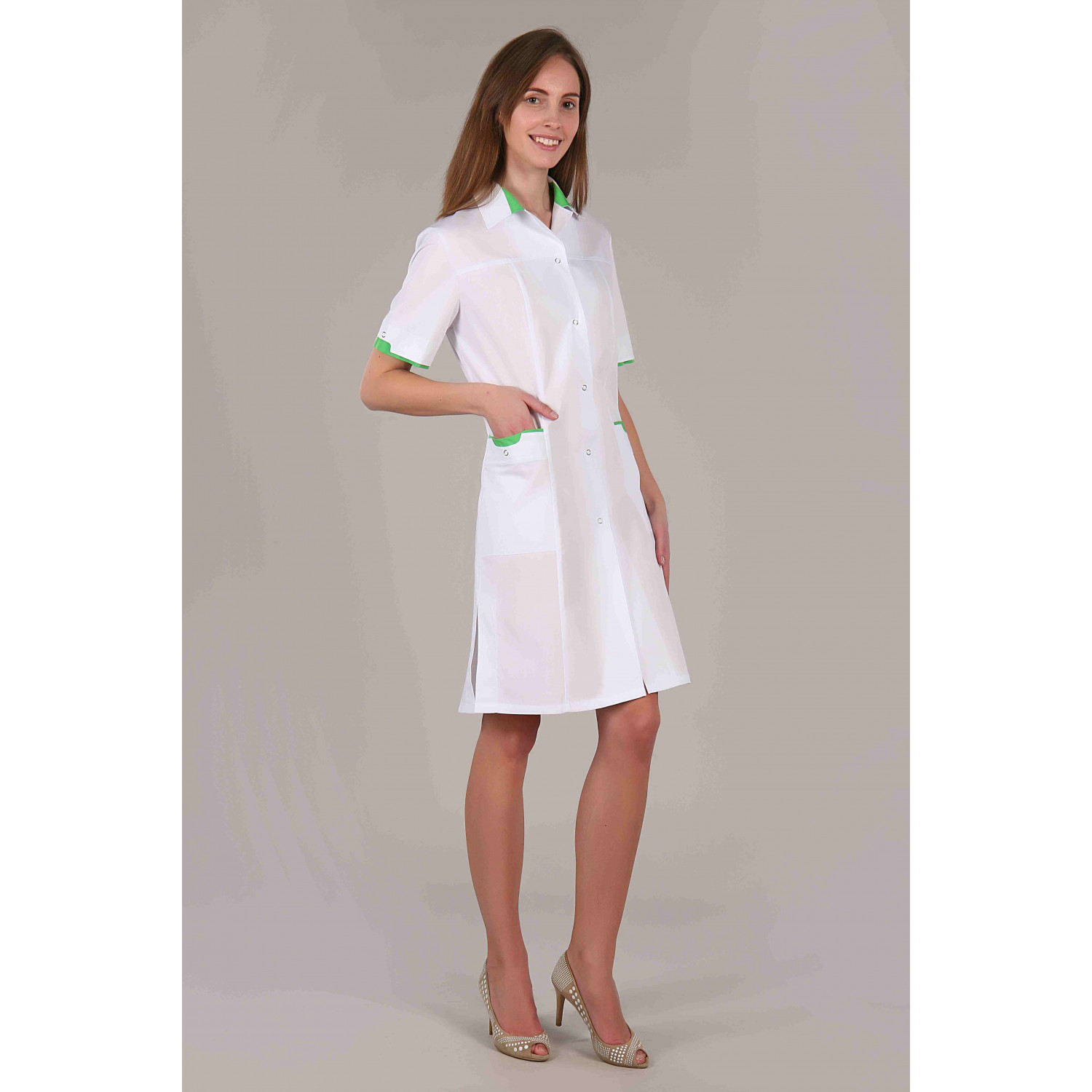 Халат медицинский жен. М-041 ткань Тиси