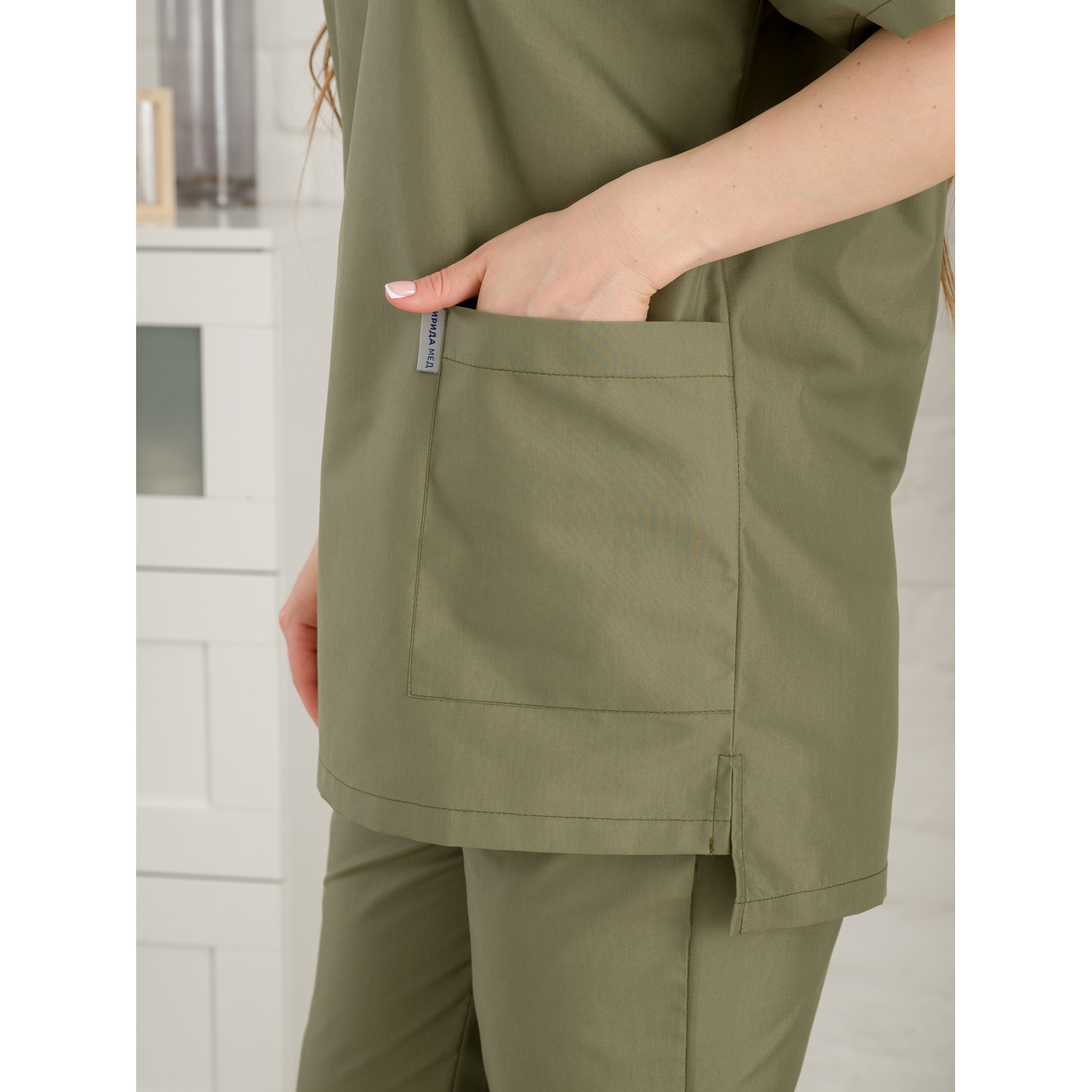 Костюм медицинский жен. М-109-0316 ткань Тиси