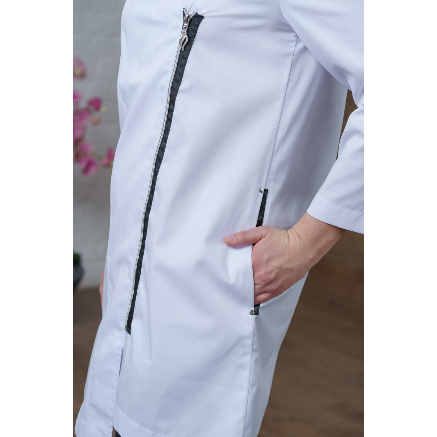 Халат медицинский жен. М-068 ткань Элит-145