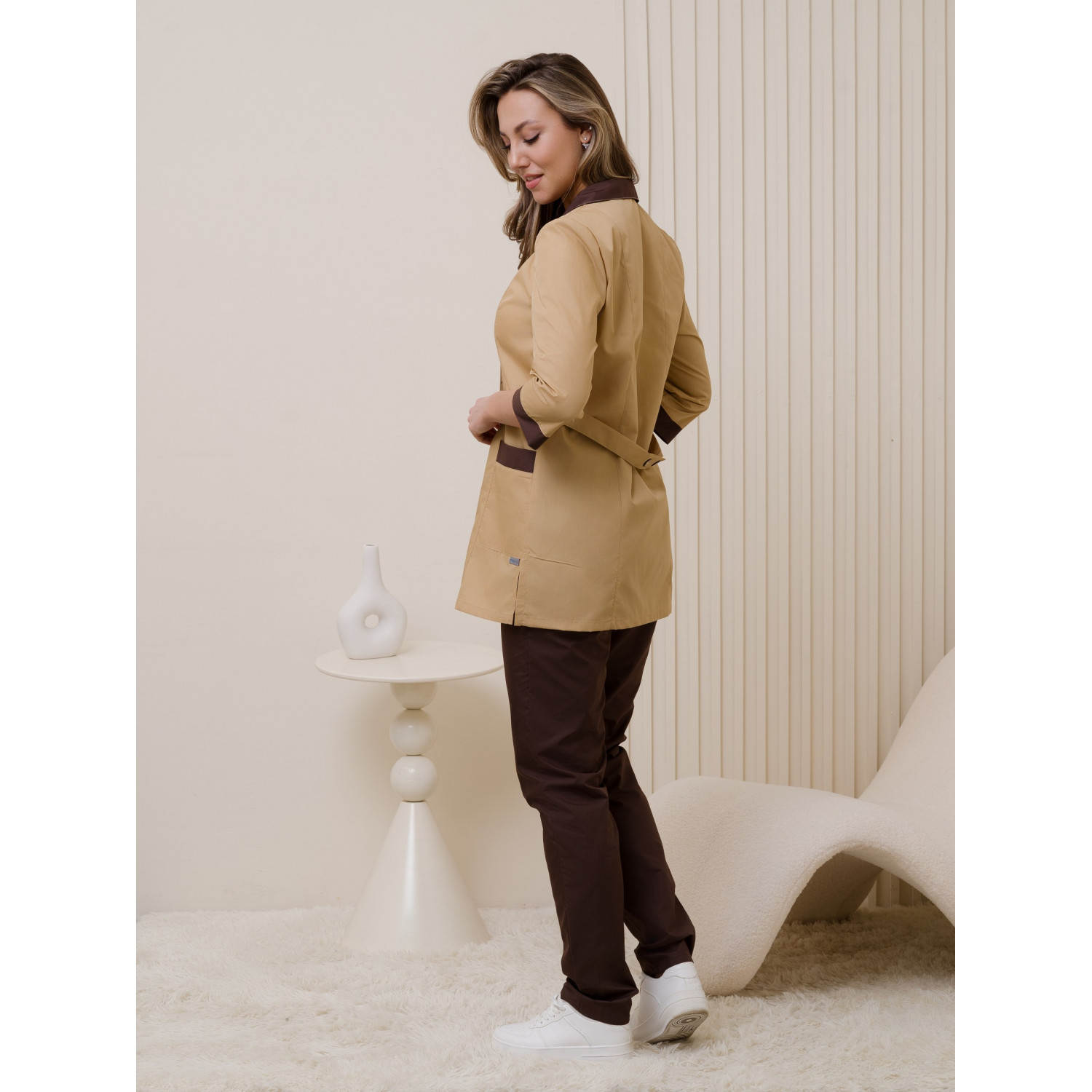 Костюм медицинский жен. М-127-19/27 ткань Тиси