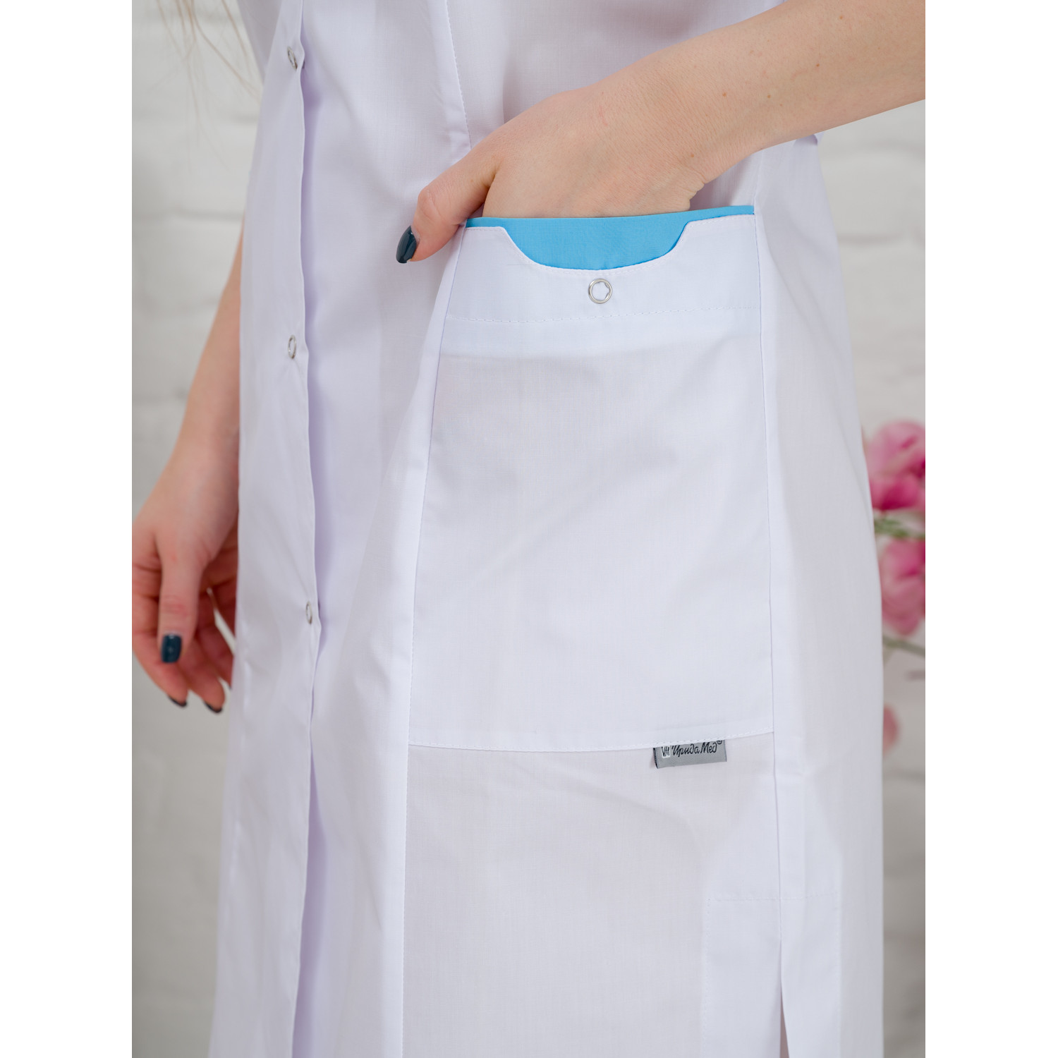 Халат медицинский жен. М-041 ткань Тиси