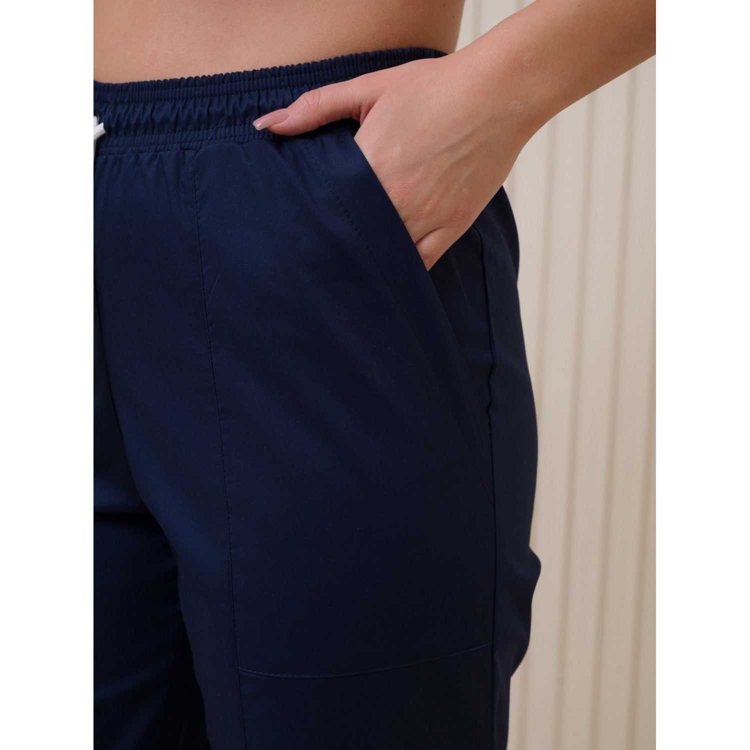 Брюки медицинские жен. М-318-63 ткань Элит-145/Стрейч