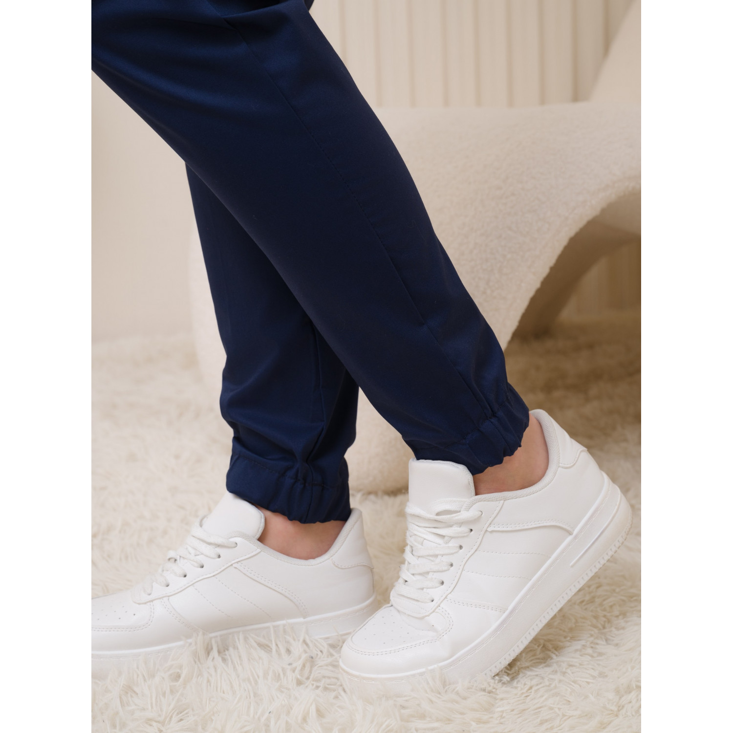 Брюки медицинские жен. М-319-63 ткань Элит-145/Стрейч