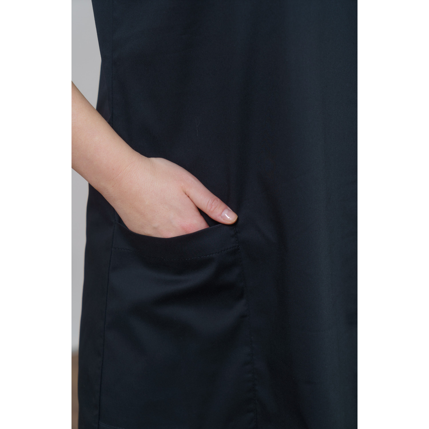 Халат-платье медицинское жен. М-502-124 ткань Элит-145/Стрейч Халат-платье медицинское жен. М-502-124 ткань Элит-145/Стрейч