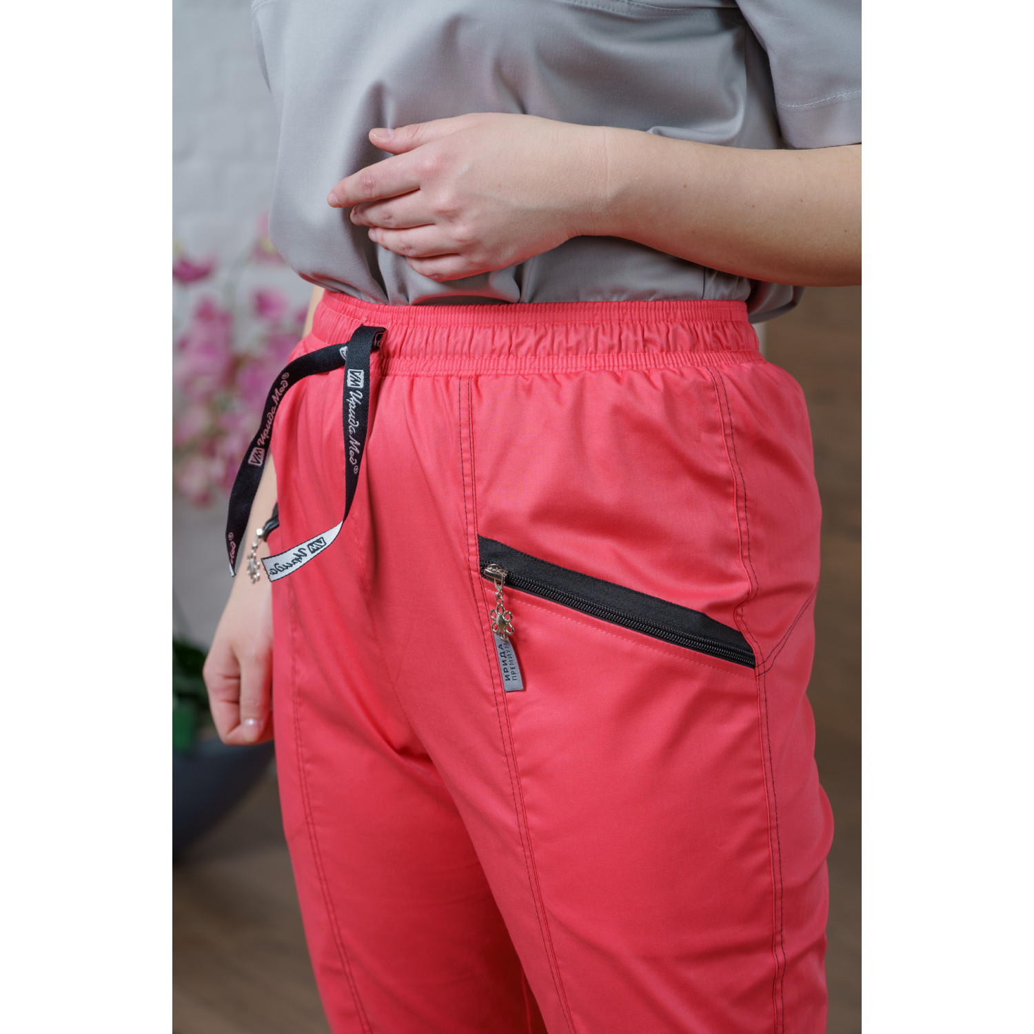 Брюки медицинские жен. М-309-40 ткань Элит-145/Стрейч