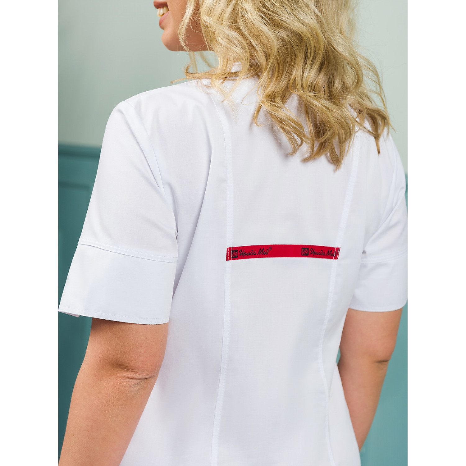 Халат медицинский жен. М-071(6) Элит-145/Стрейч