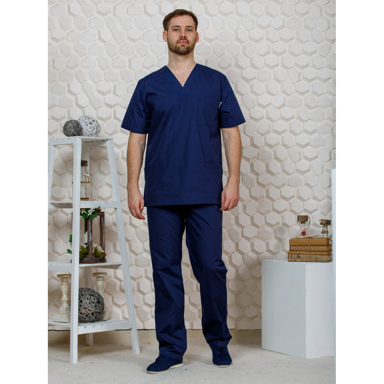 Костюм медицинский. хирург. М-150 ткань Тиси