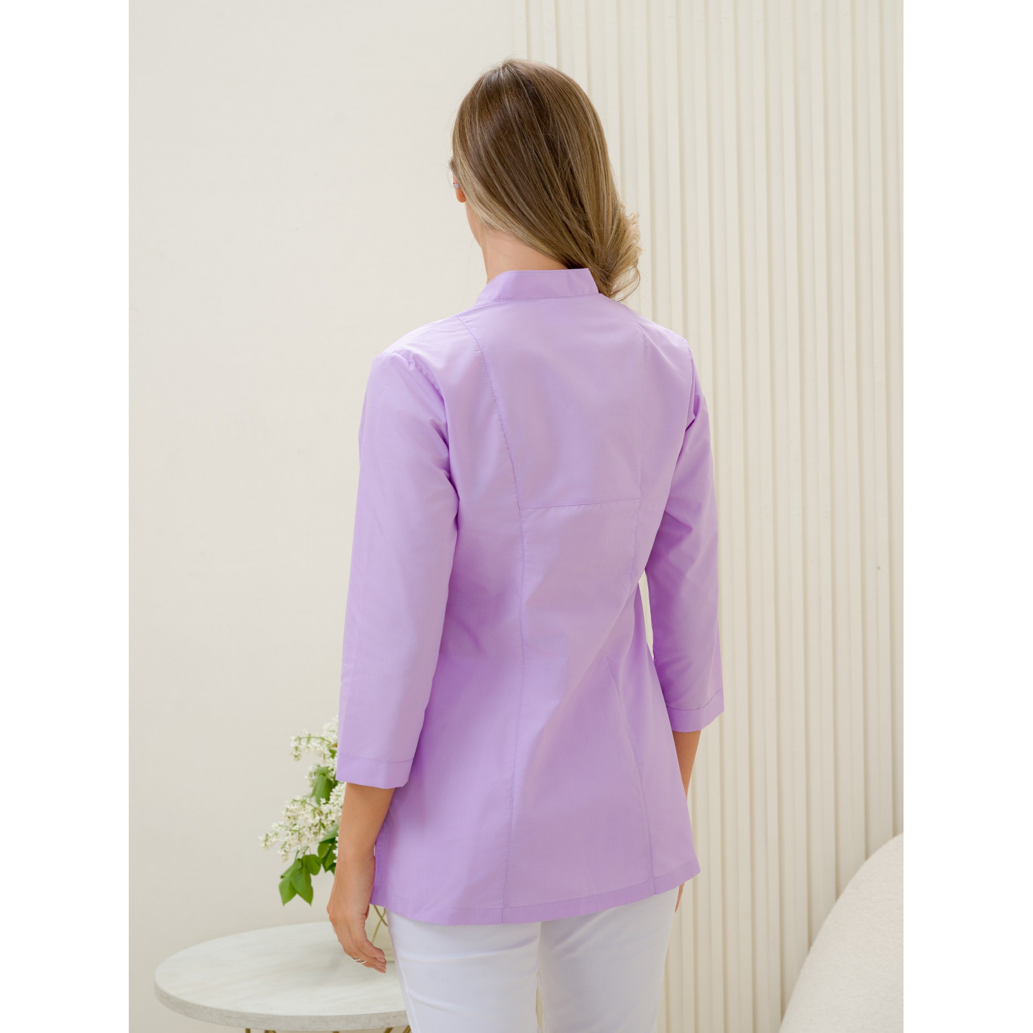 Рубашка мед. жен. М-266-77 ткань Тиси