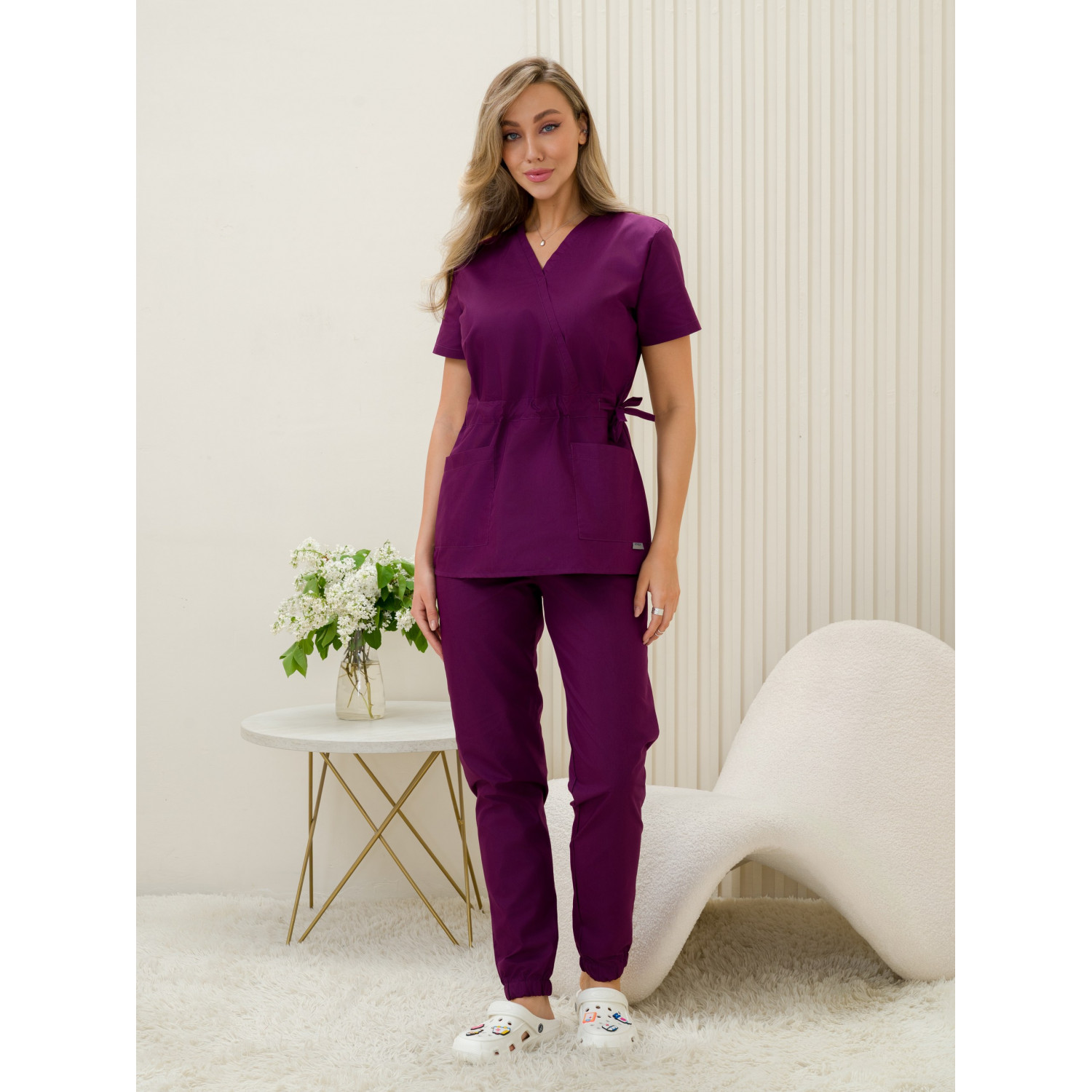 Костюм медицинский жен. М-112-28 ткань Тиси